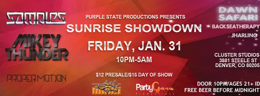 Purple State Productions Dance Till Dawn