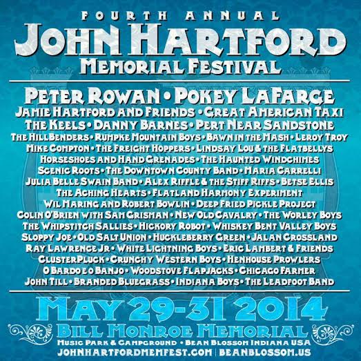 Lineup Additions for the 4th Annual John Hartford Memorial Festival Announced