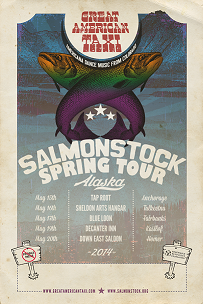 Salmonstock Spring Tour Featuring Great American Taxi Kicks off 5/15