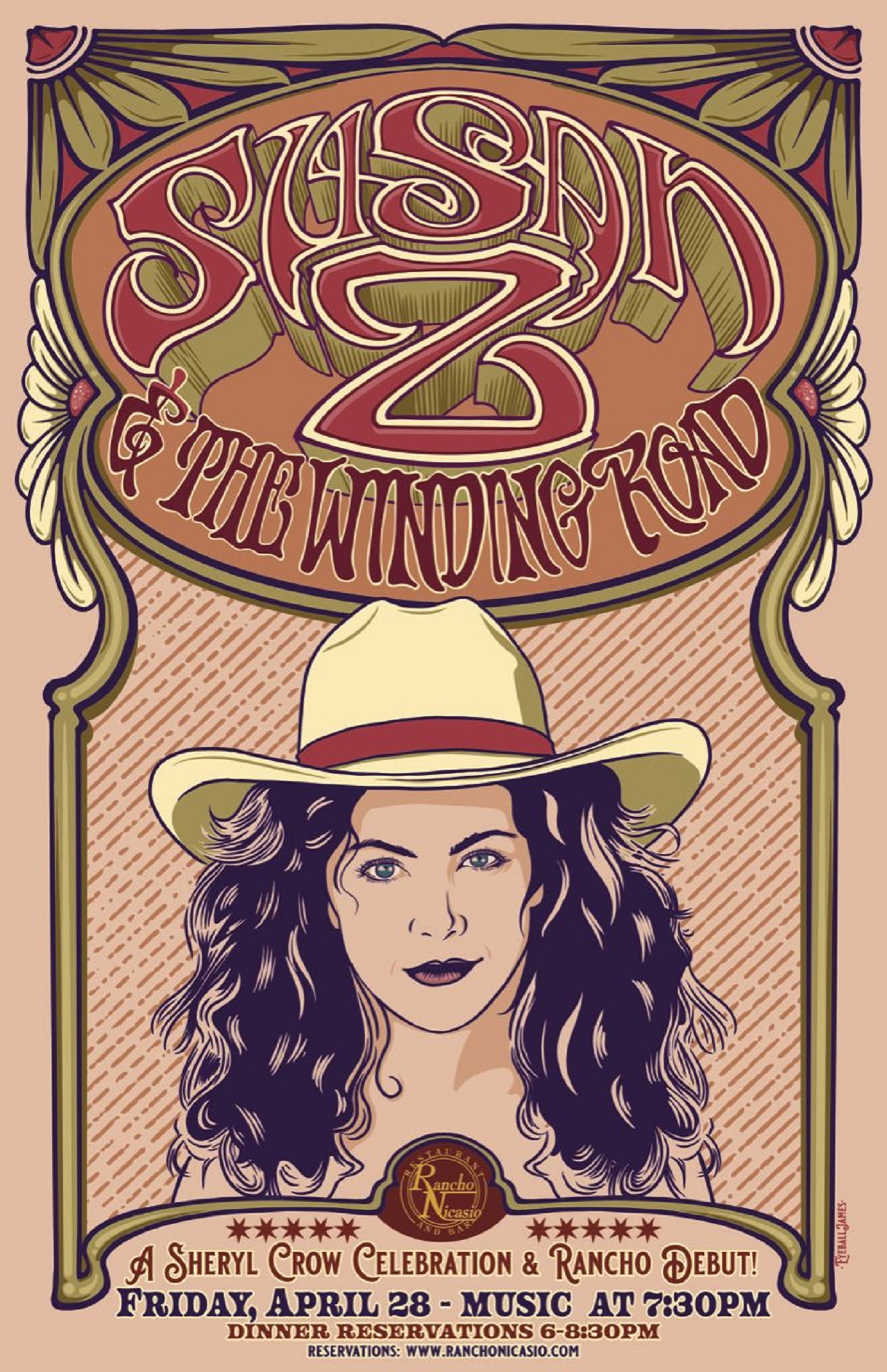 Susan Z and the Winding Road Pay Homage to the Music of Sheryl Crow