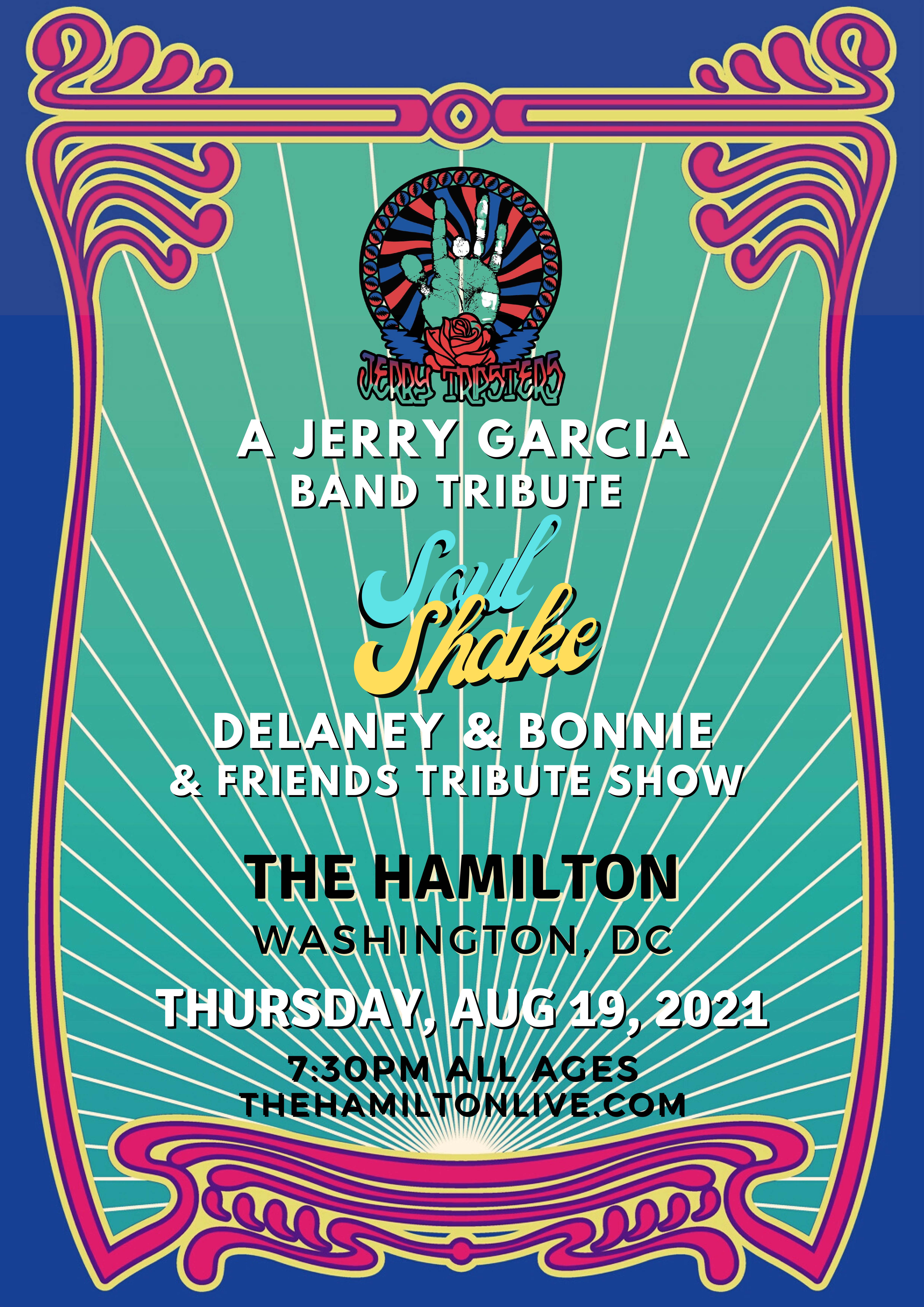 The Jerry Tripsters and Soul Shake @ The Hamilton | 8/19/21