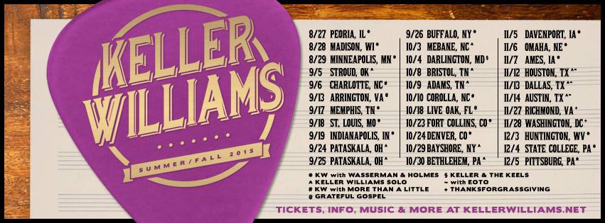 Keller Williams on tour this fall