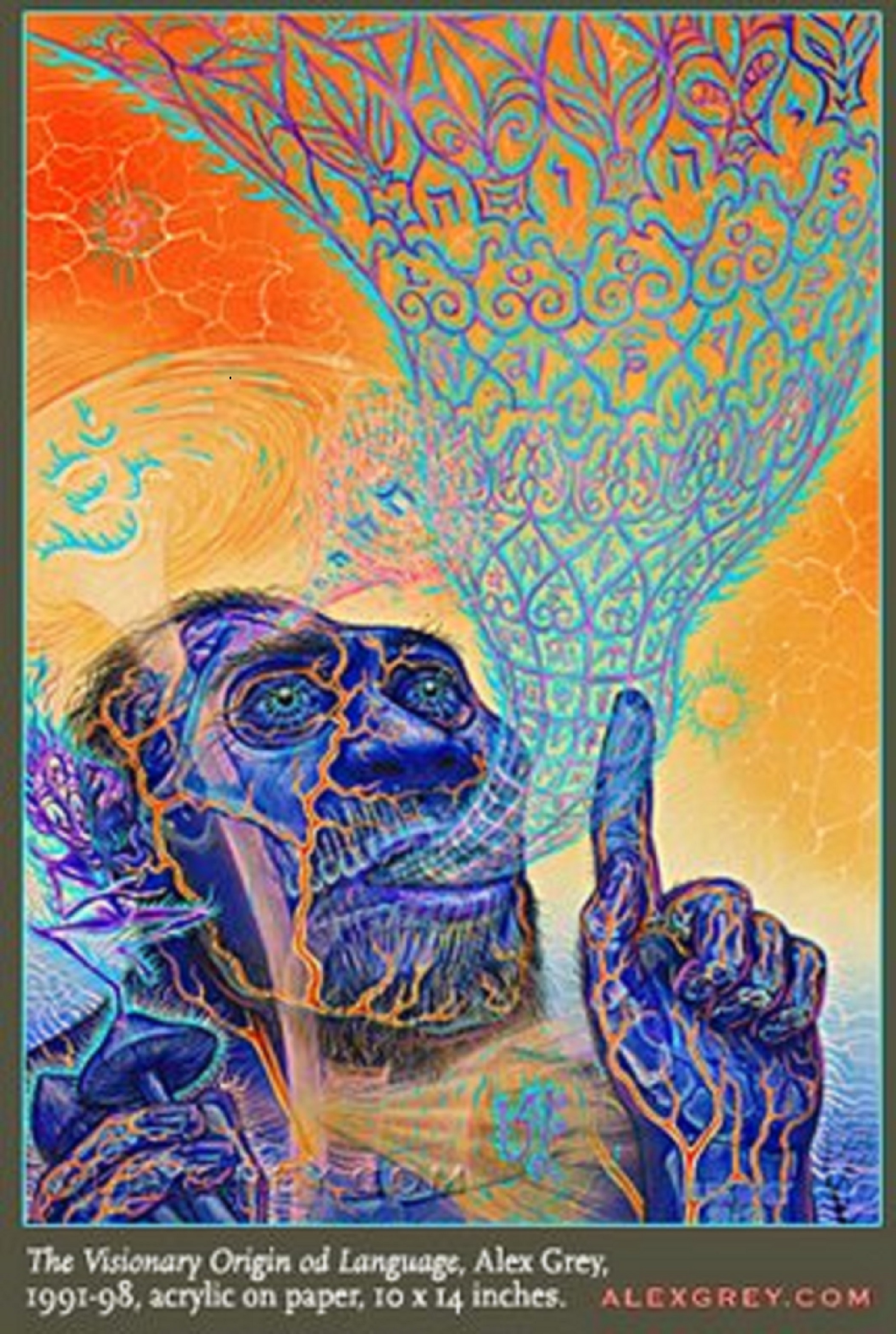 Jewel Being by Alex Grey