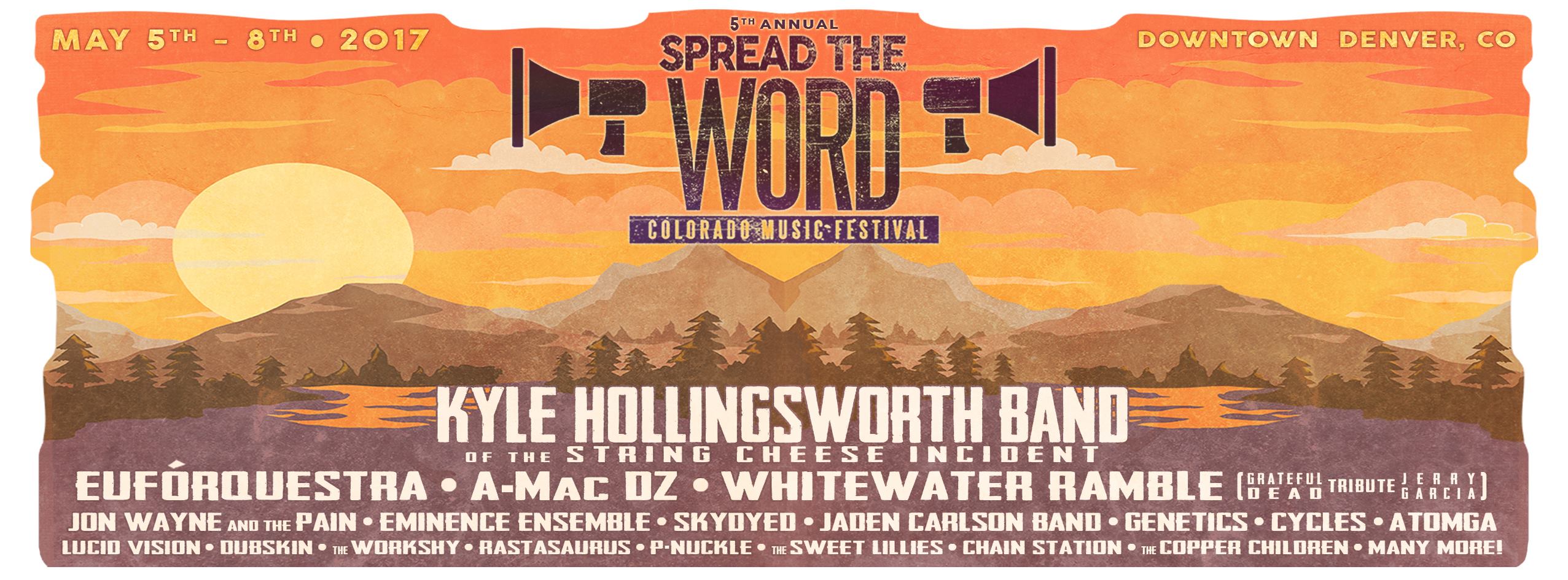 Spread The Word Music Festival '17 Lineup