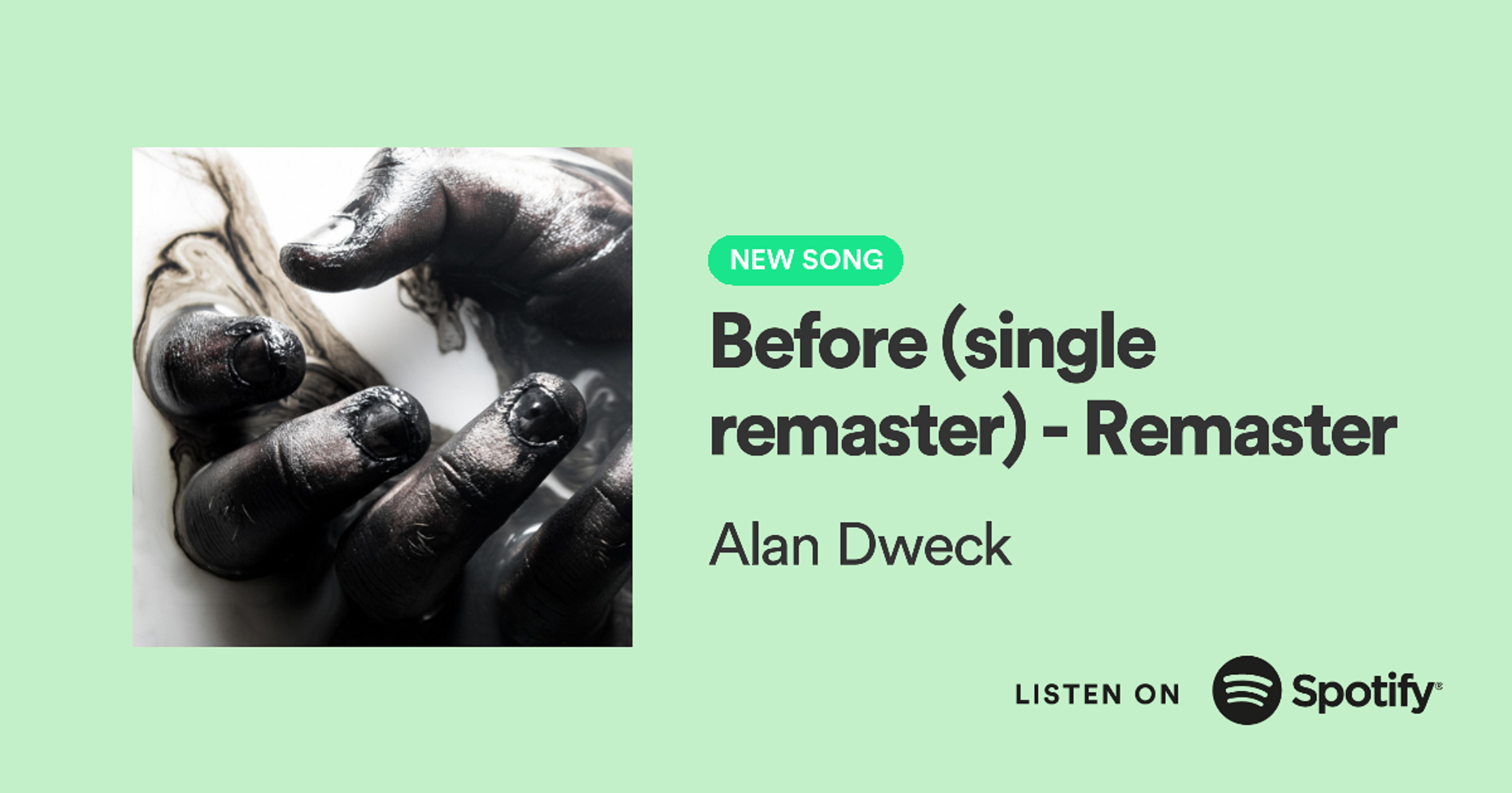 Alan Dweck paints visceral imagery with new single 'Before'