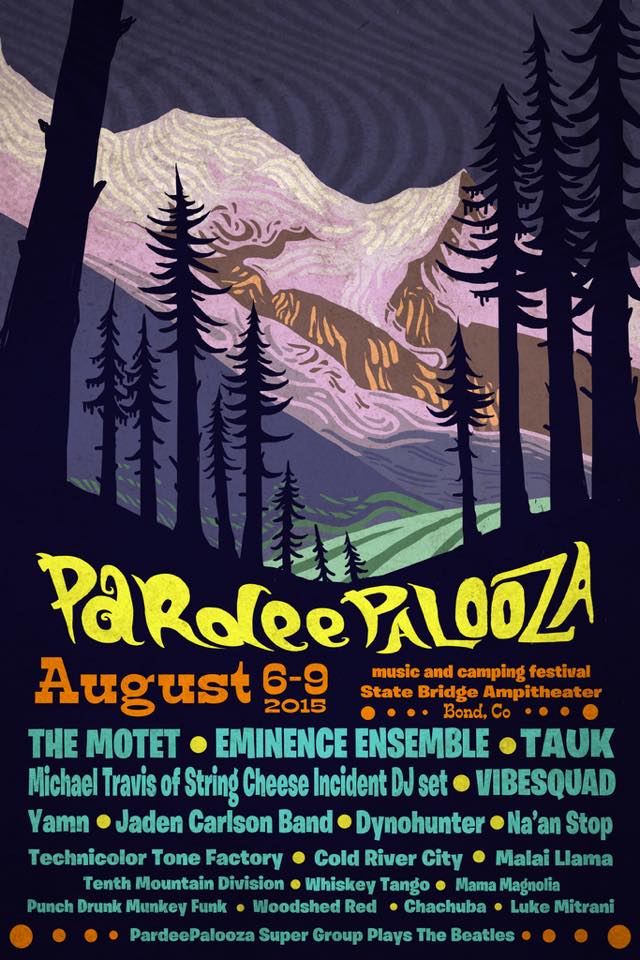 Pardee Palooza Announces 2015 Lineup