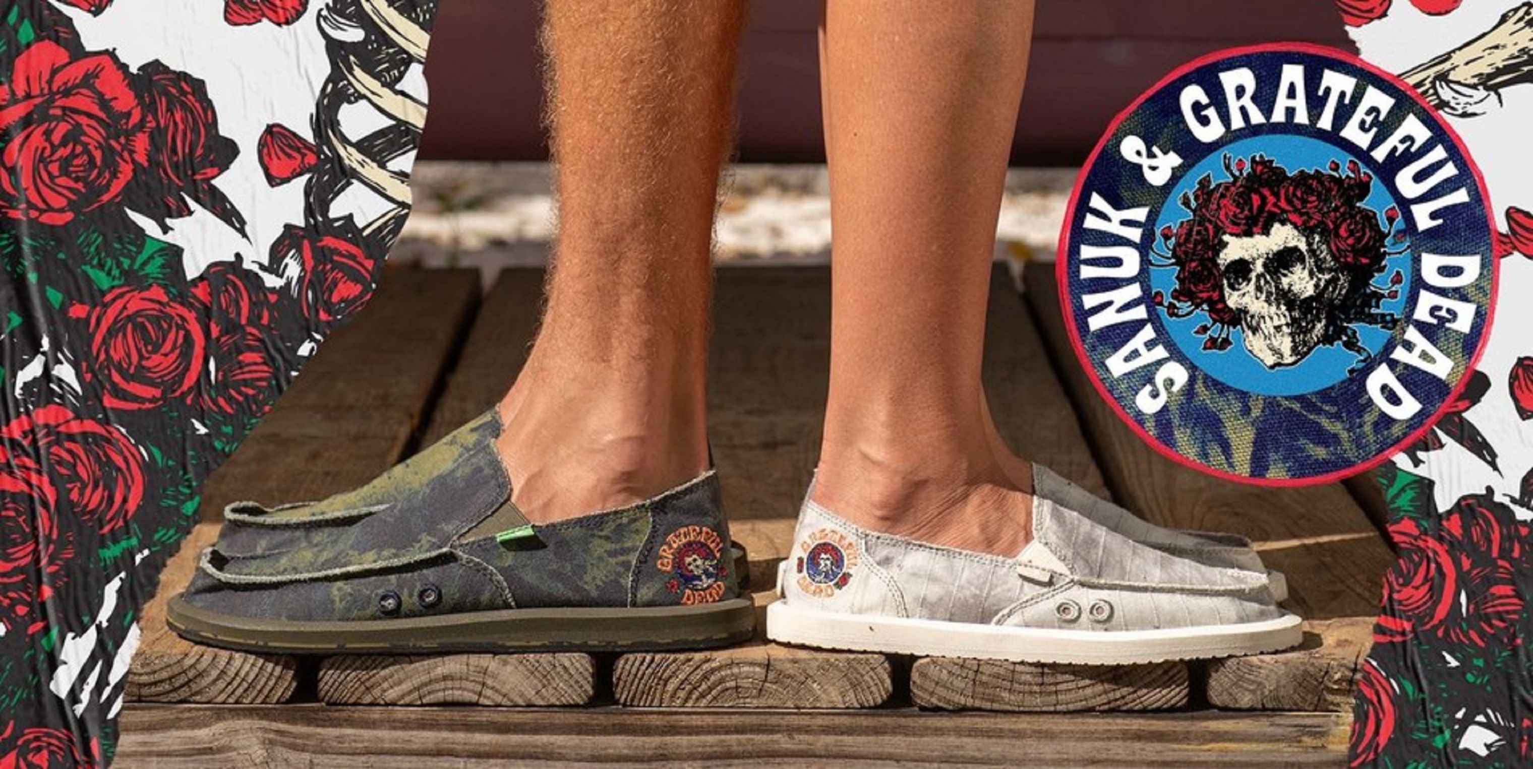 Sanuk Launches 3rd Grateful Dead Collection