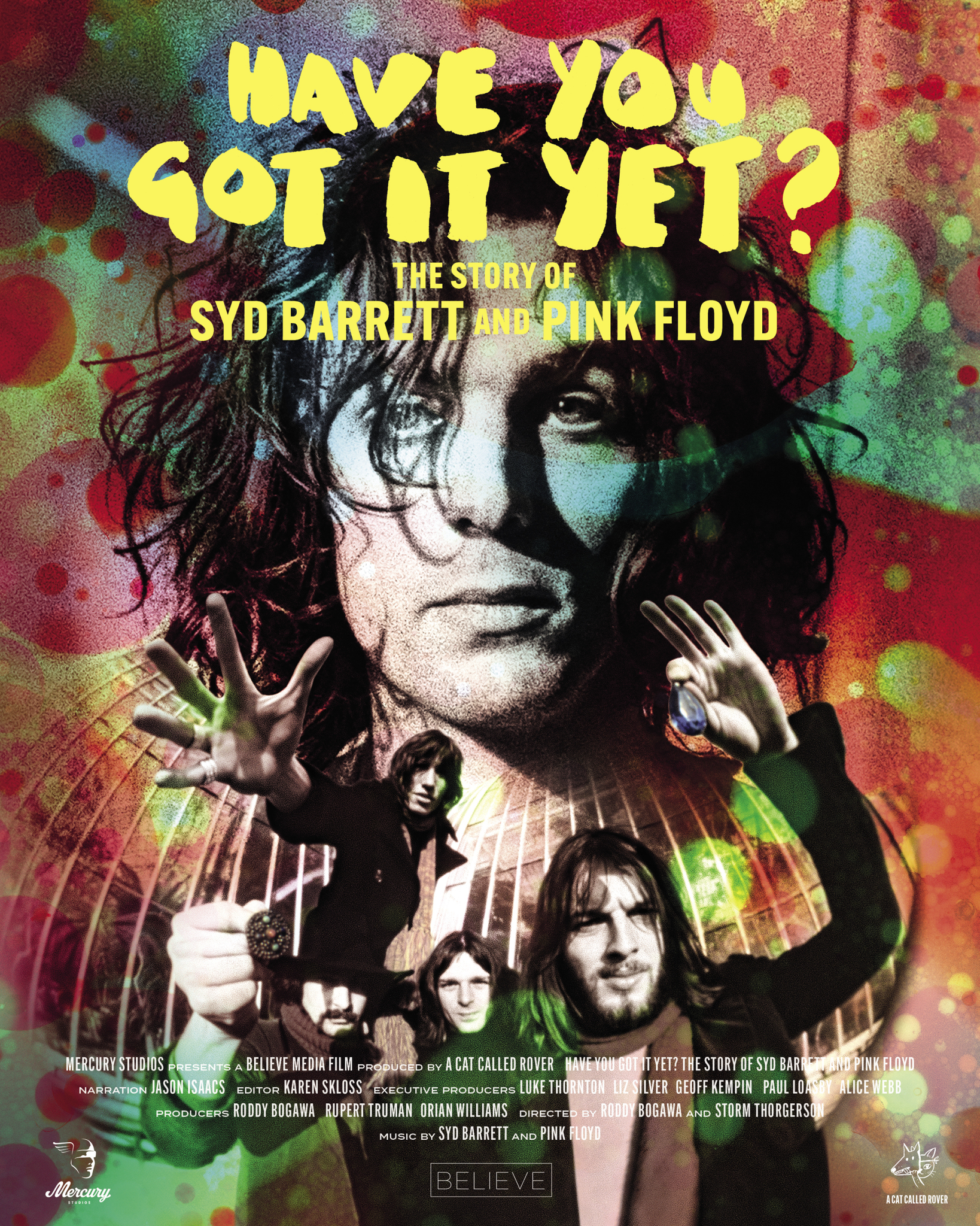 MERCURY STUDIOS DEBUTS TRAILER FOR “HAVE YOU GOT IT YET?” THE STORY OF SYD BARRETT AND PINK FLOYD