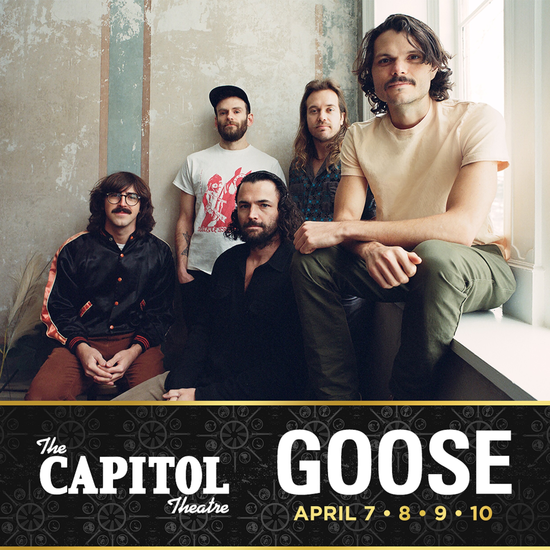 GOOSE ANNOUNCE FOUR-SHOW RUN AT THE CAPITOL THEATRE APRIL 7-10