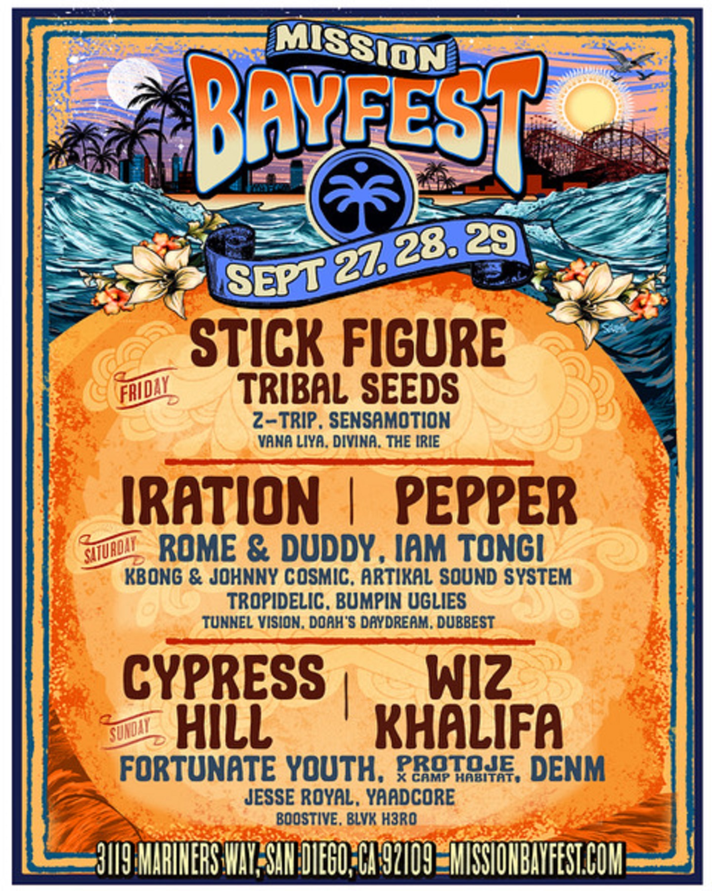 MISSION BAYFEST 2024 ANNOUNCES LINEUP