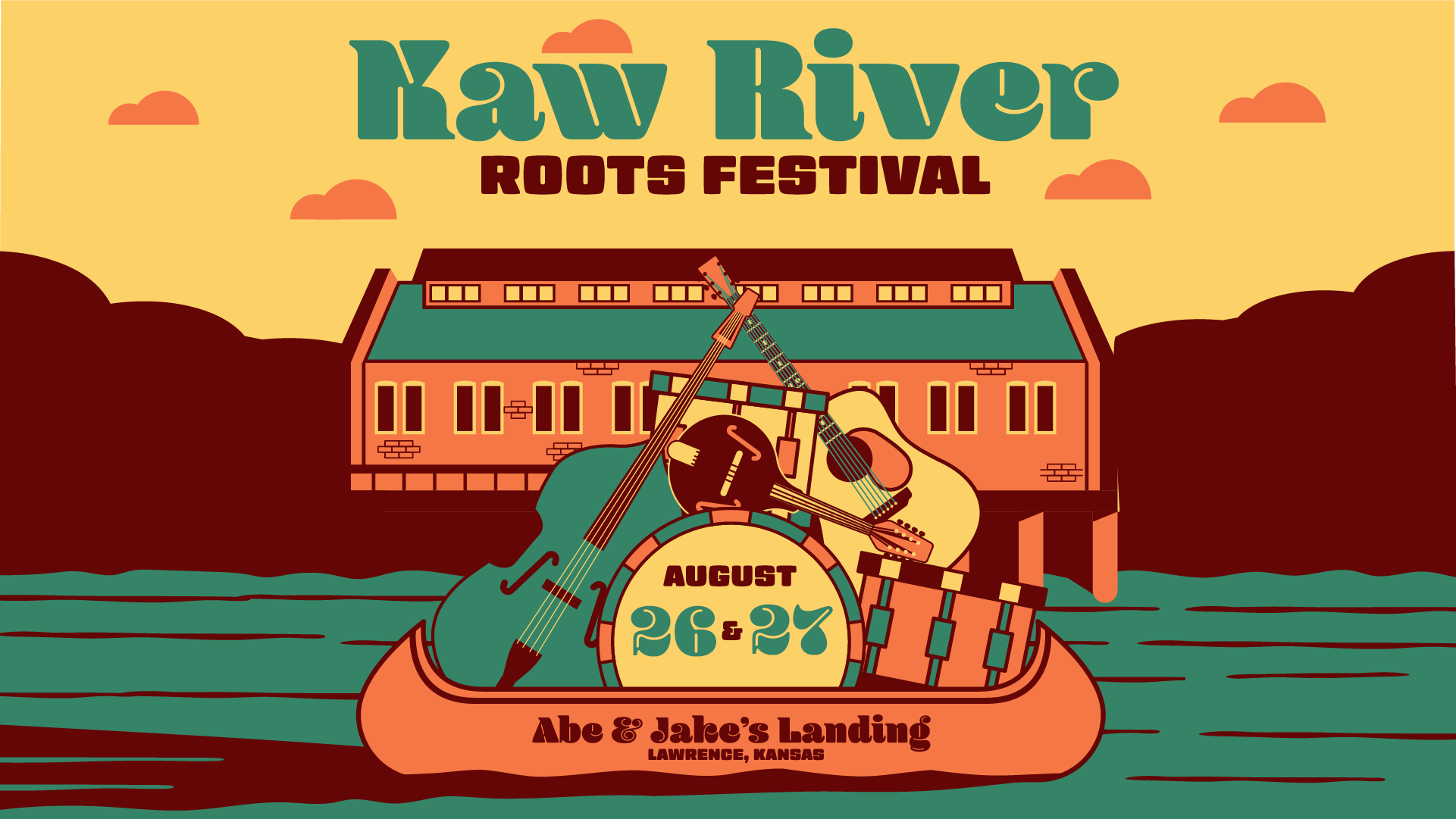 2ND ANNUAL KAW RIVER ROOTS FESTIVAL ANNOUNCES FULL LINEUP