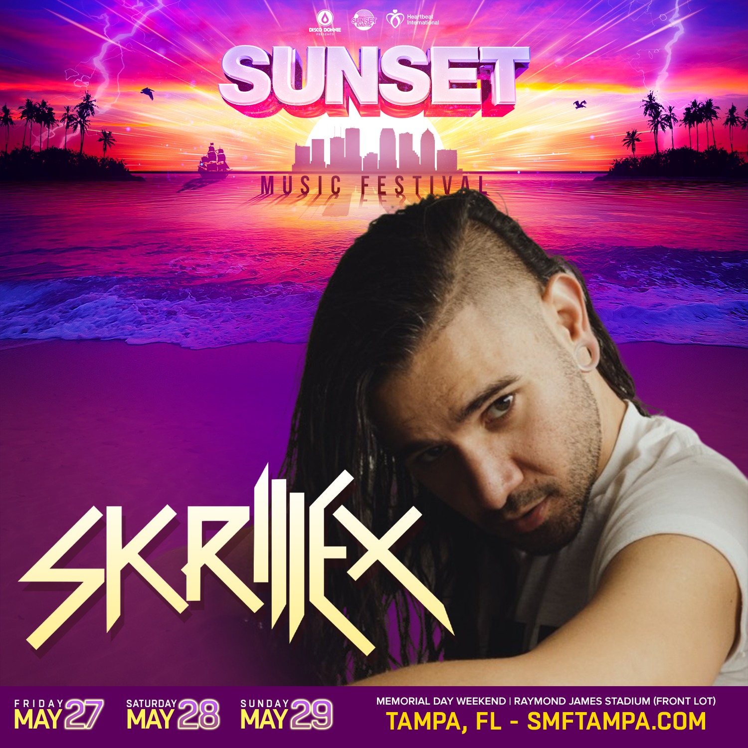 Sunset Music Fest 10 Year Anniversary Memorial Day Weekend 2022, May 27 - 29