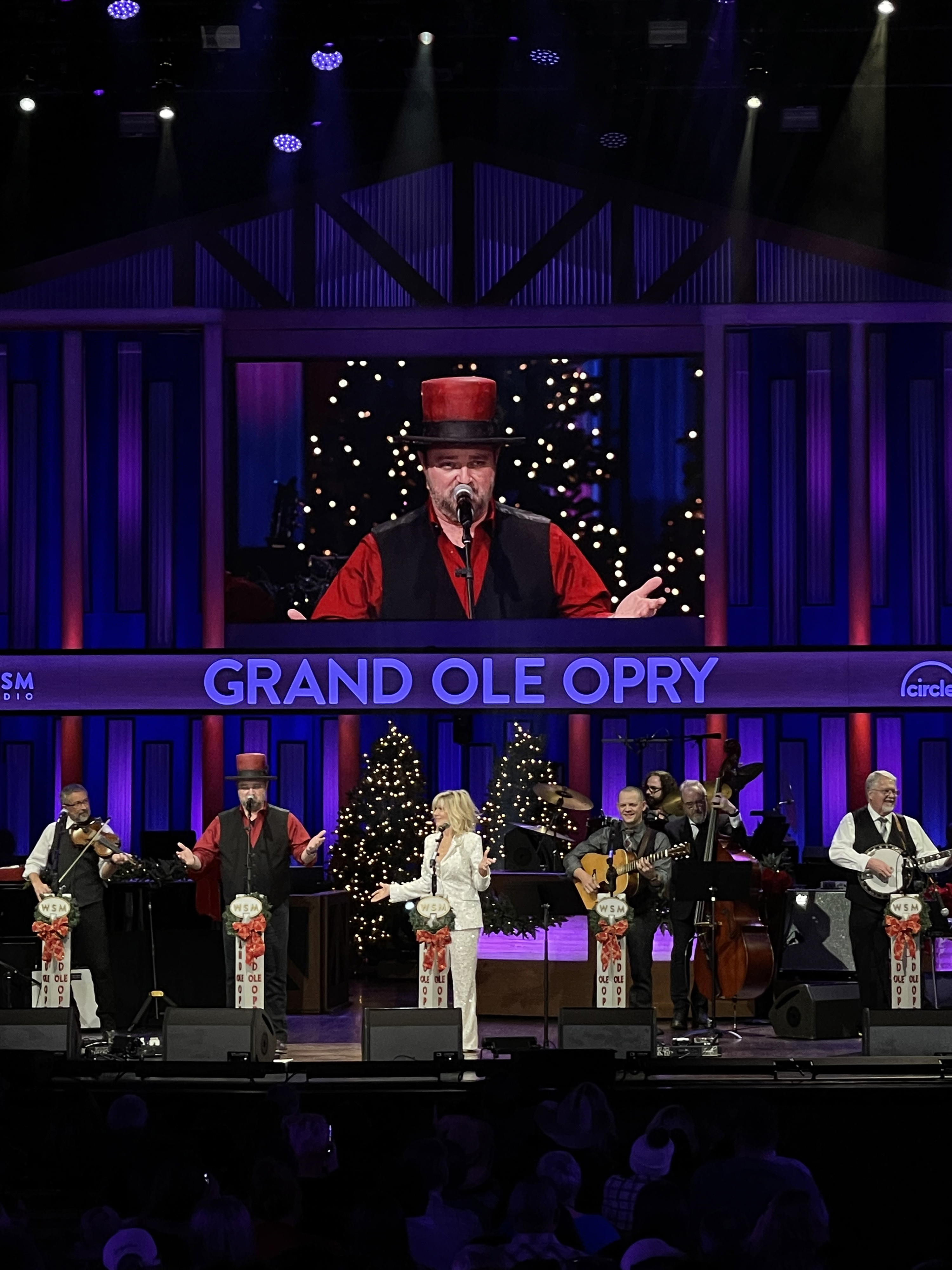 John Driskell Hopkins and Debby Boone Bring "Snow" To The Grand Ole Opry