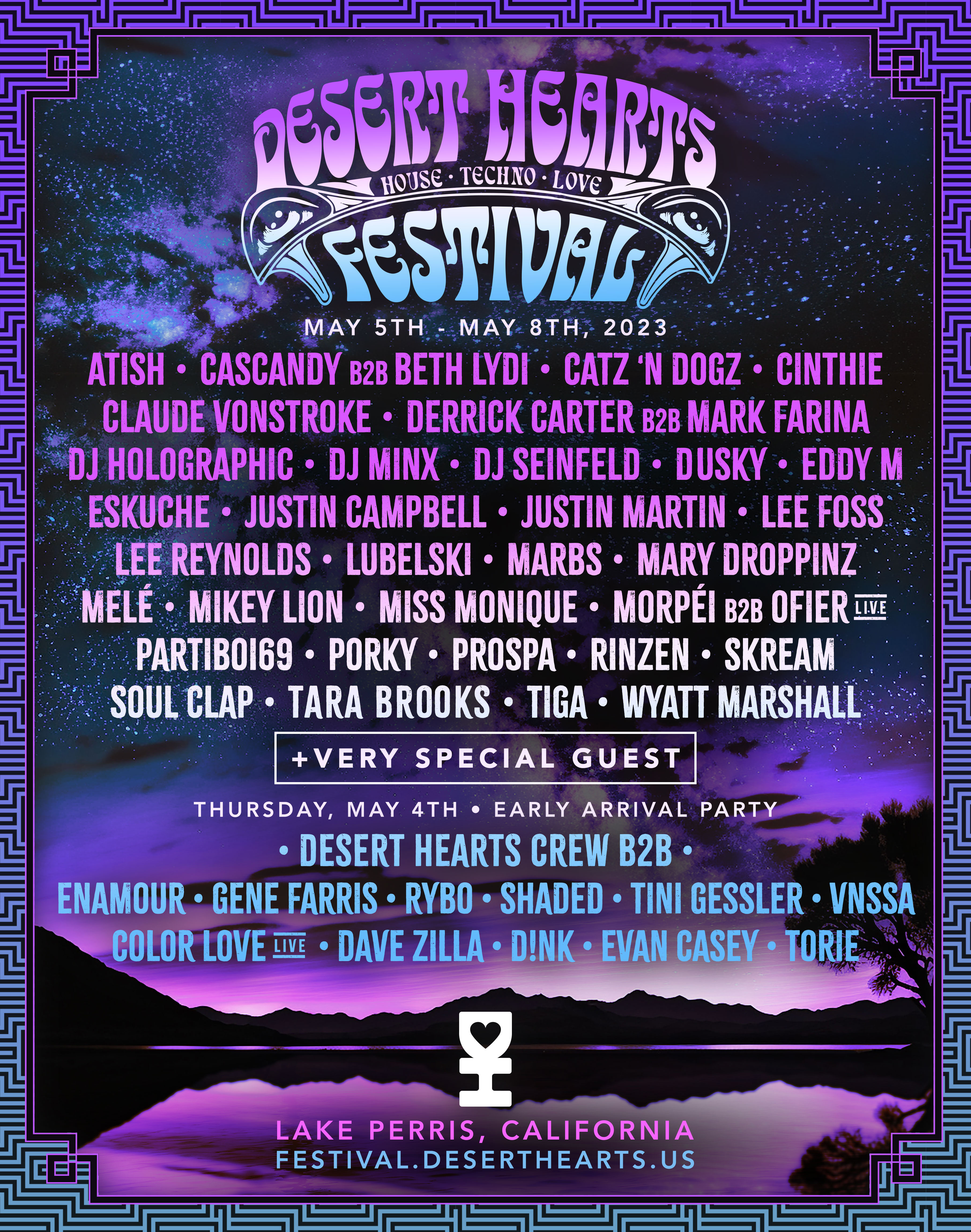 Desert Hearts Festival Announces Lineup for 2023 Grateful Web