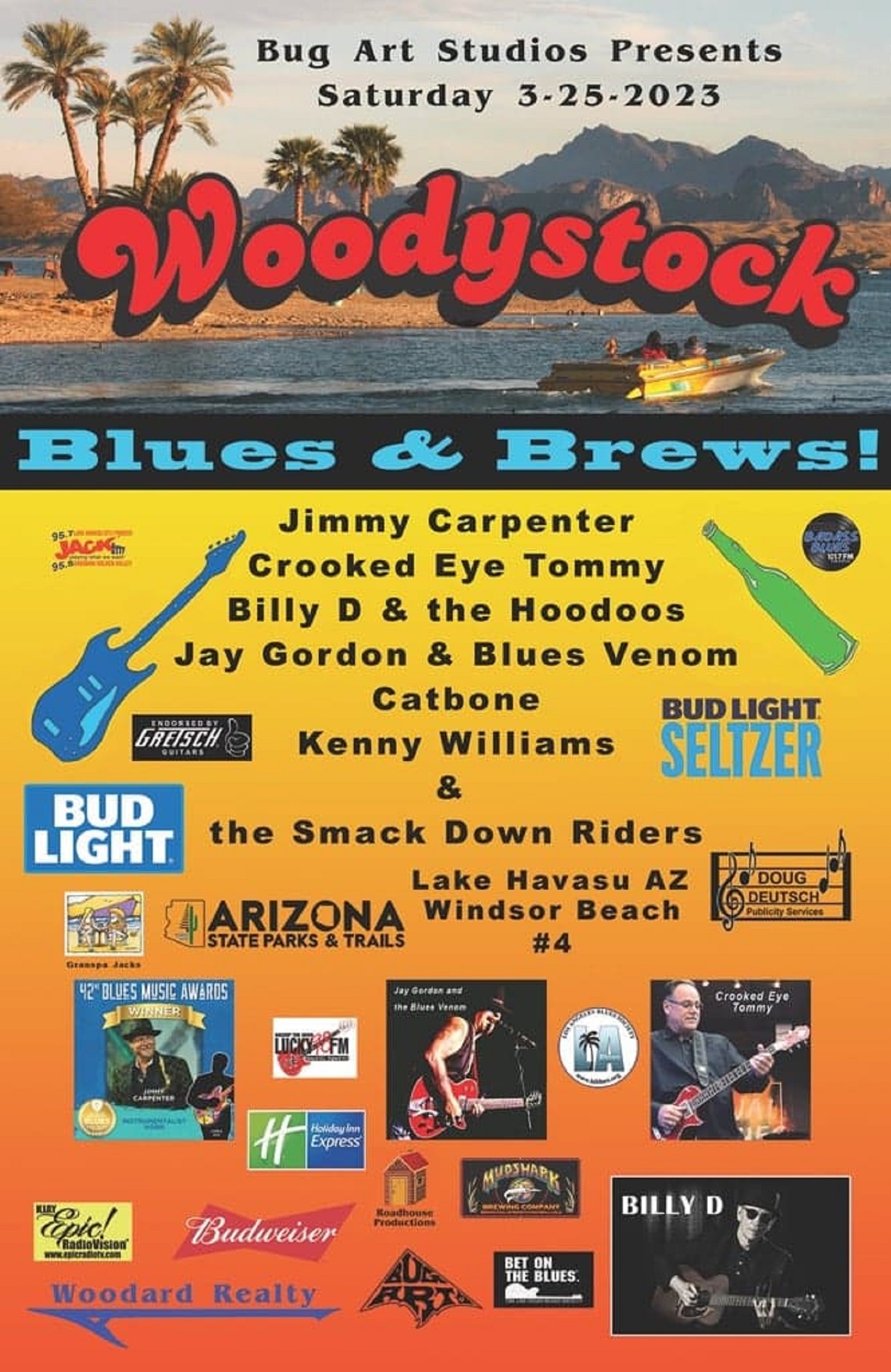 Woodystock Blues & Brews Festival Moves To Lake Havasu City