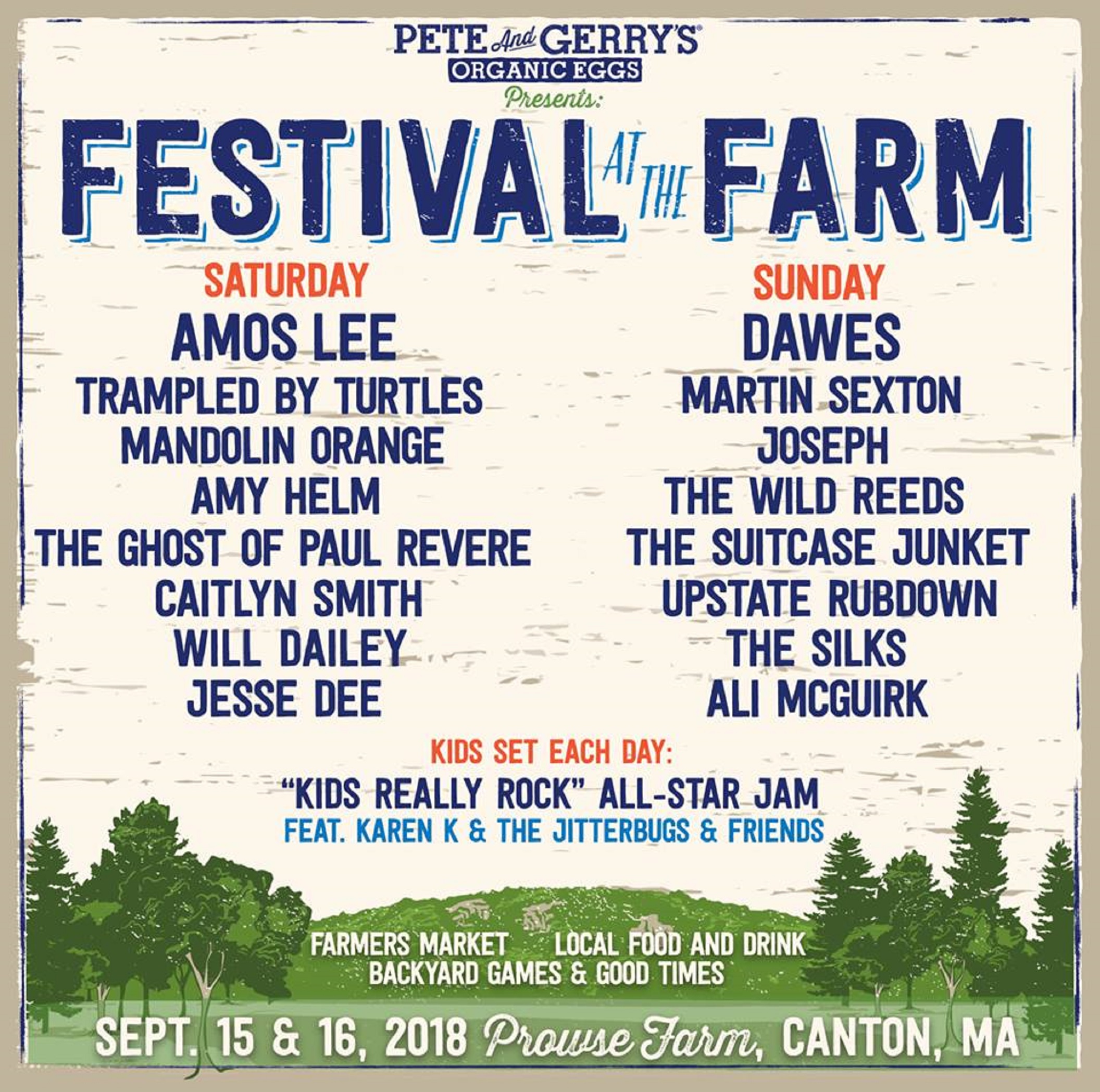 Festival at the Farm Announce Initial 2018 Lineup Grateful Web