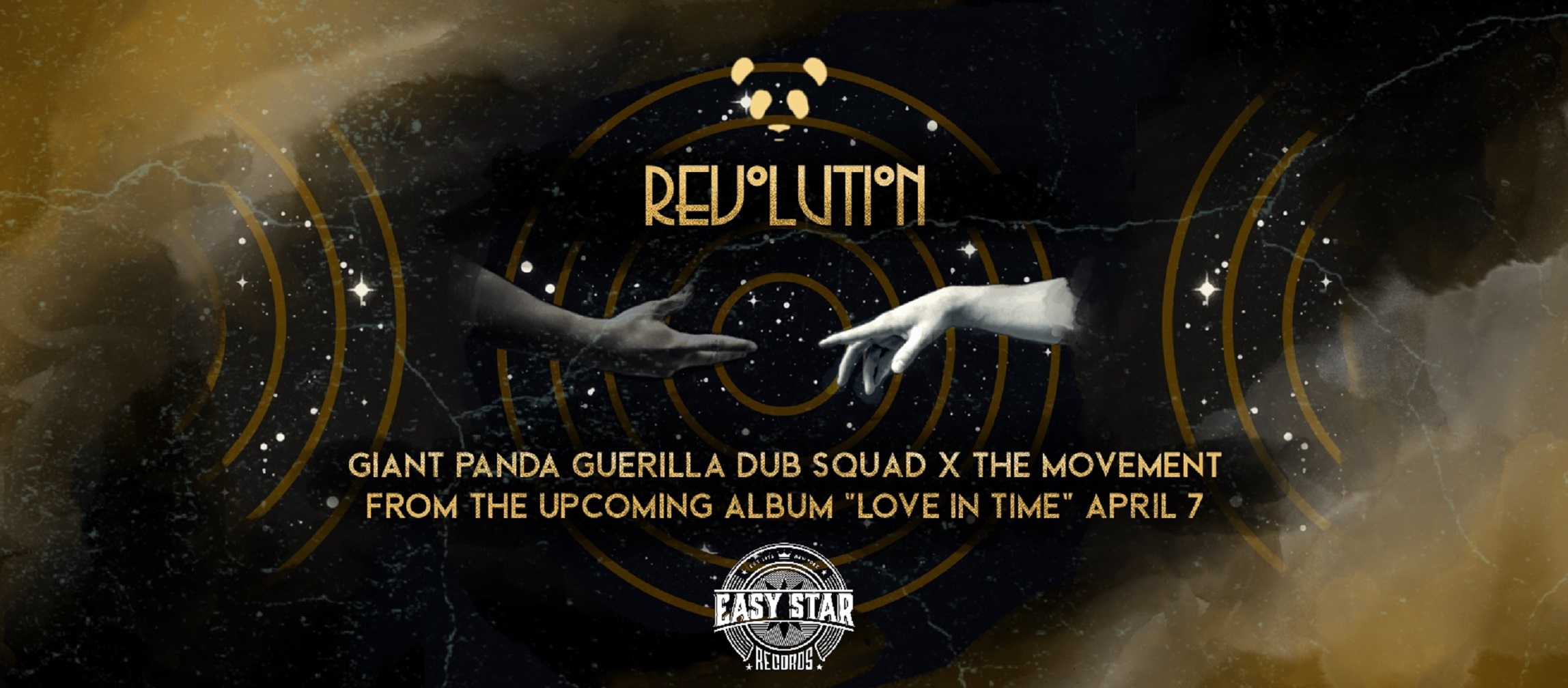GIANT PANDA GUERILLA DUB SQUAD RELEASES SECOND SINGLE “REVOLUTION” FEATURING THE MOVEMENT FROM UPCOMING ALBUM LOVE IN TIME - OUT APRIL 7TH ON EASY STAR RECORDS