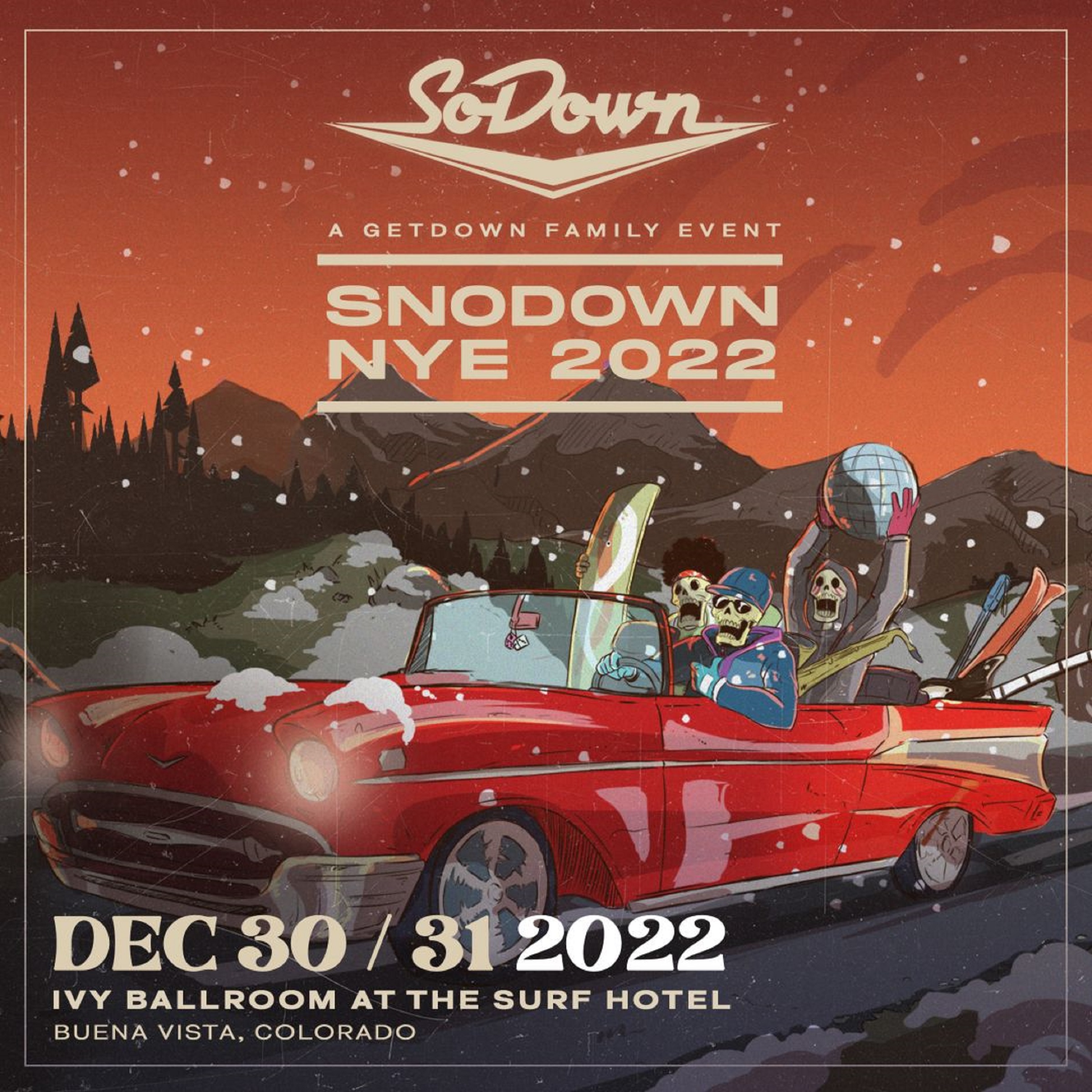 NYE Winter Throwdown at Surf Hotel in Buena Vista, Colorado