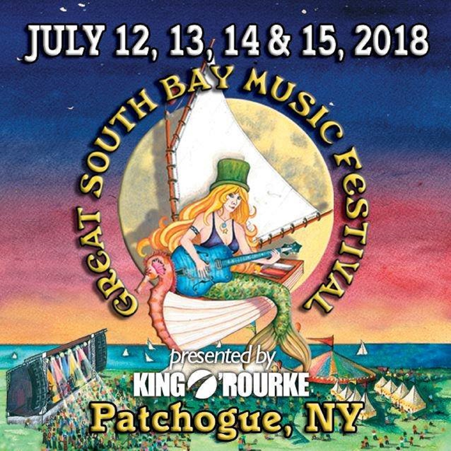 JULY 12-15th at Shorefront Park in Patchogue Village