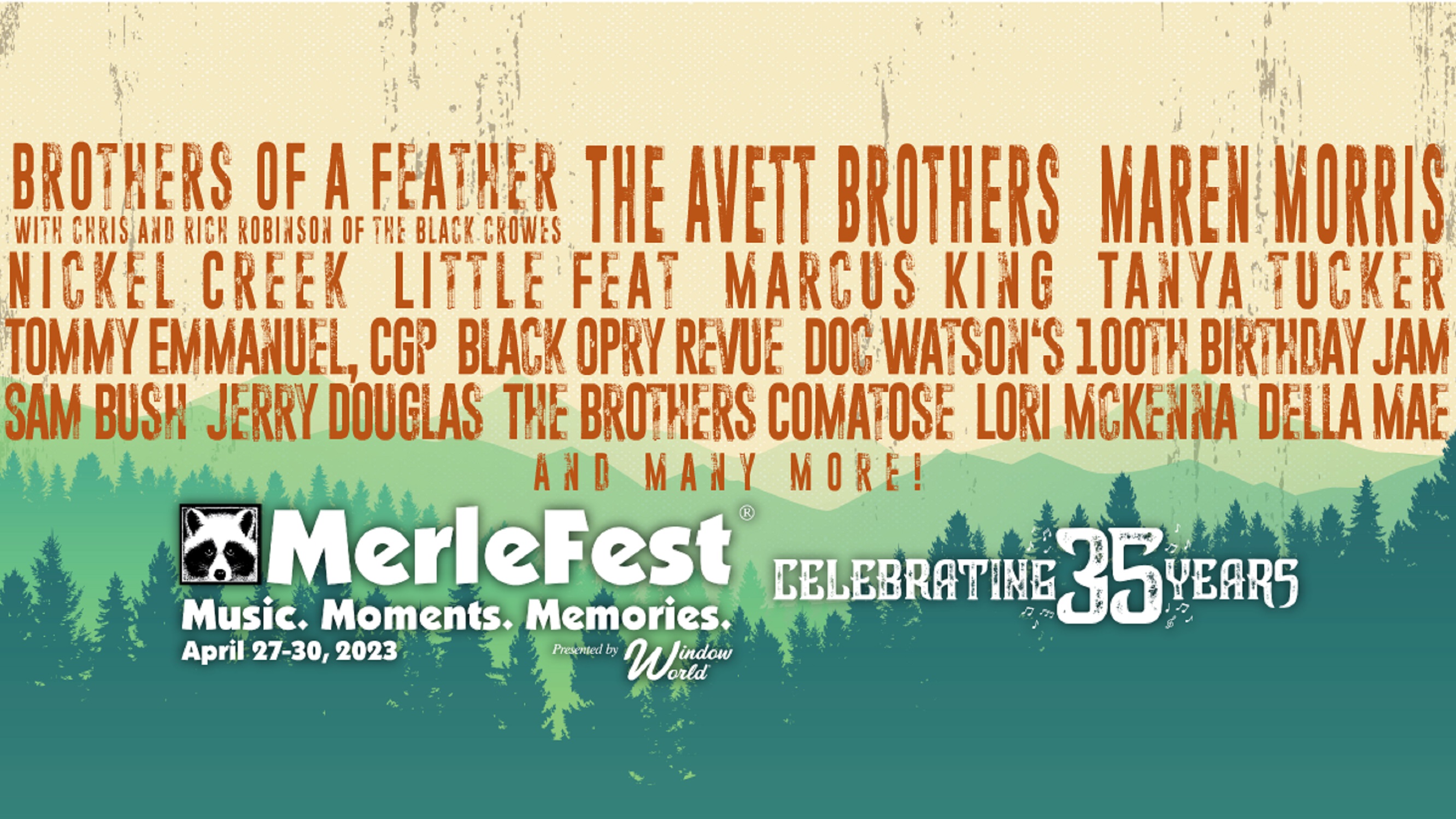 MerleFest Documentary "My Name Is Merle" screening at 2023 Festival, MerleFest archives find a home at Appalachian State University, and more