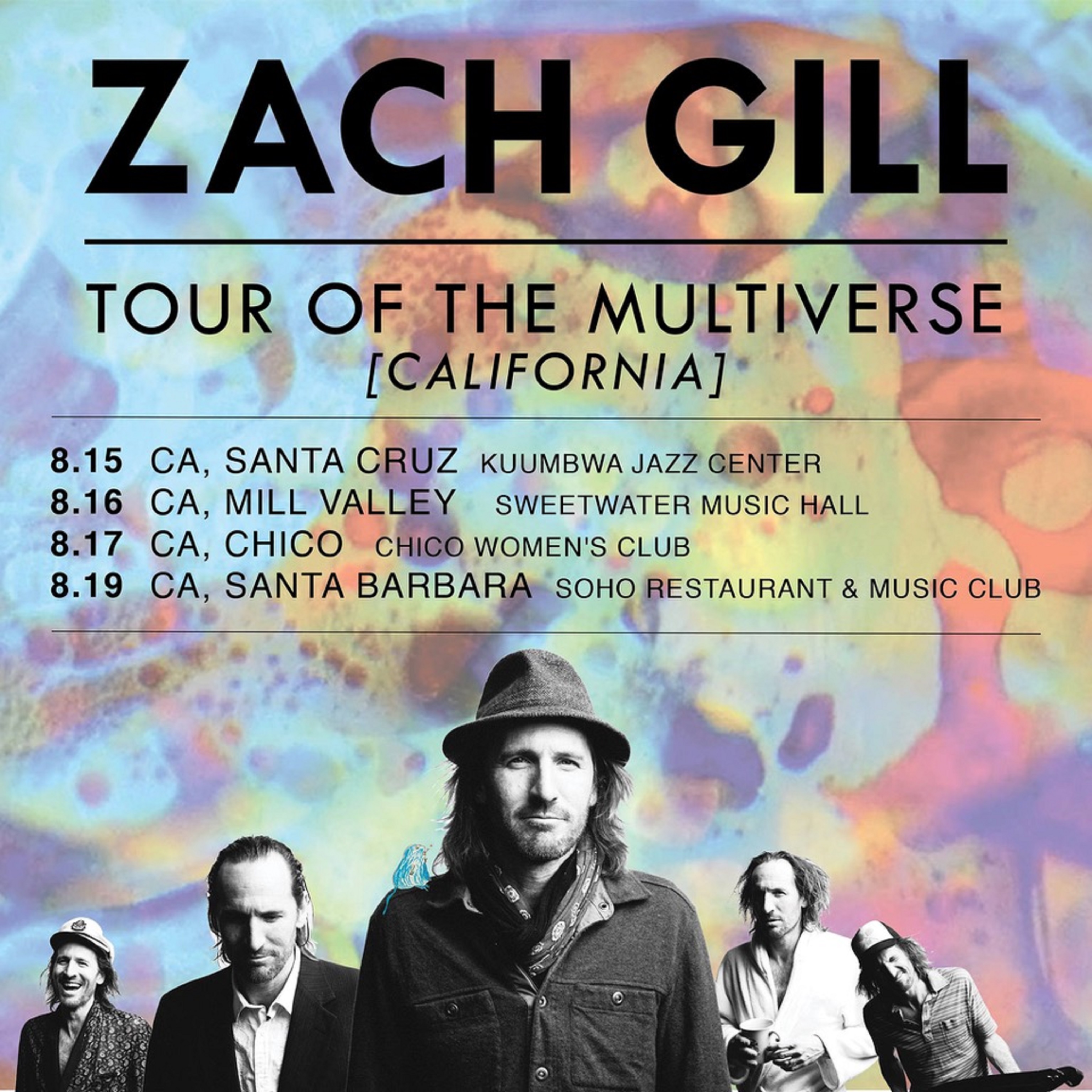 Zach Gill Announces California Tour