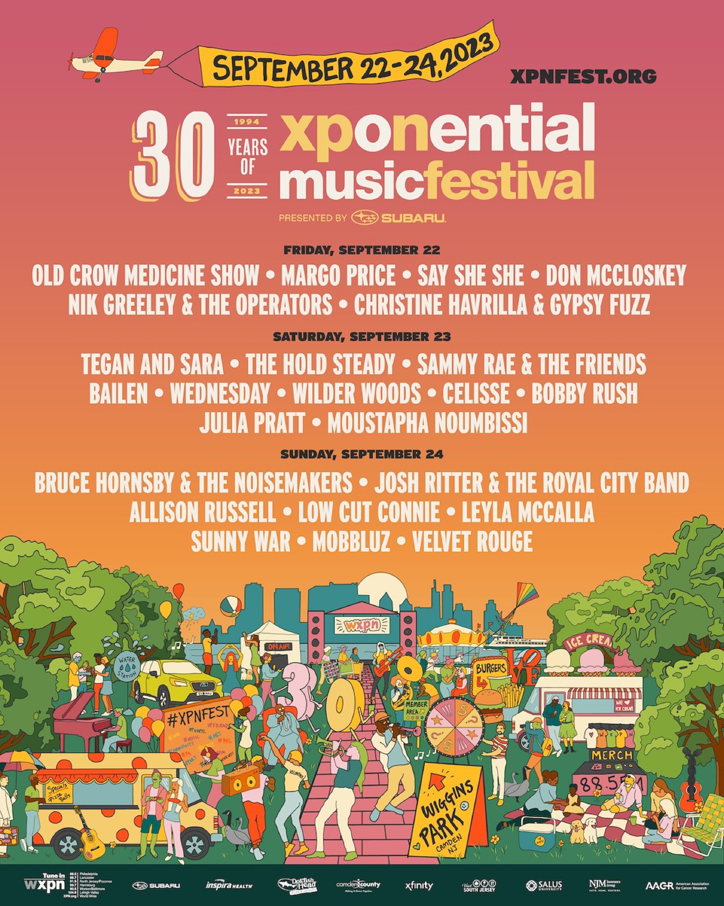 WXPN adds 5 artists to its 30th XPoNential Music Festival