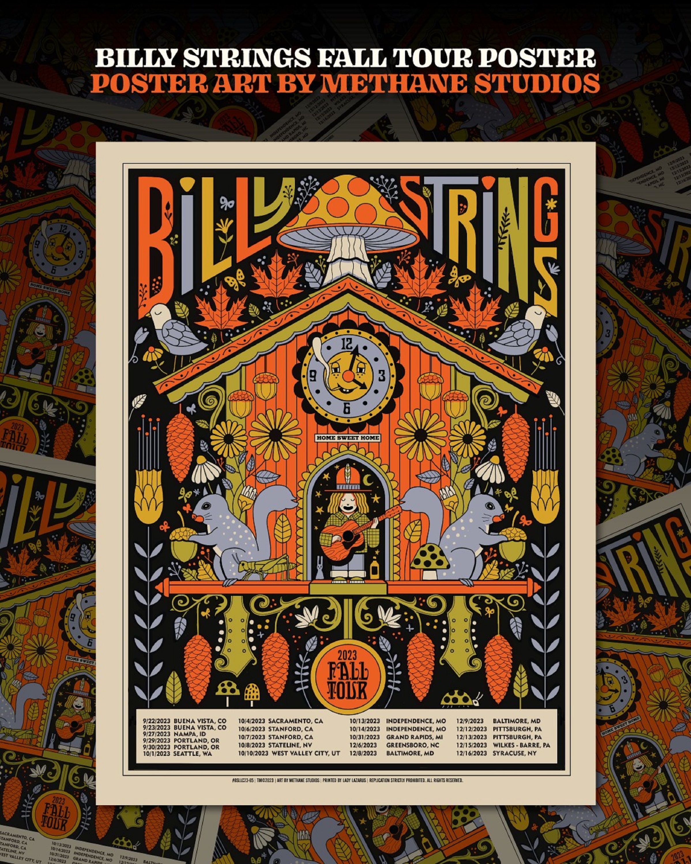Strumming Through the Seasons Fall Tour with Billy Strings Grateful Web