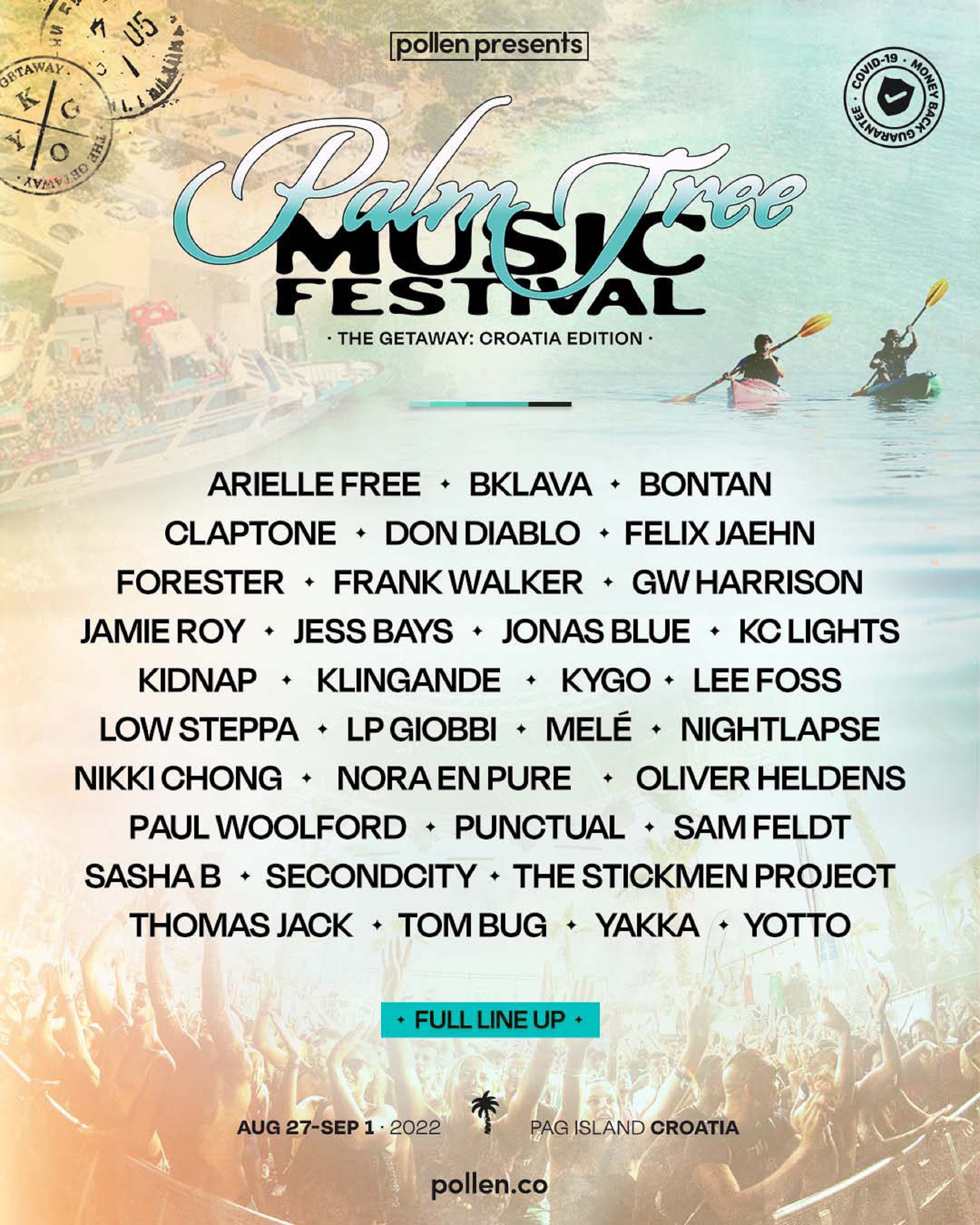 Kygo’s Palm Tree Crew Brings Palm Tree Music Festival to Croatia