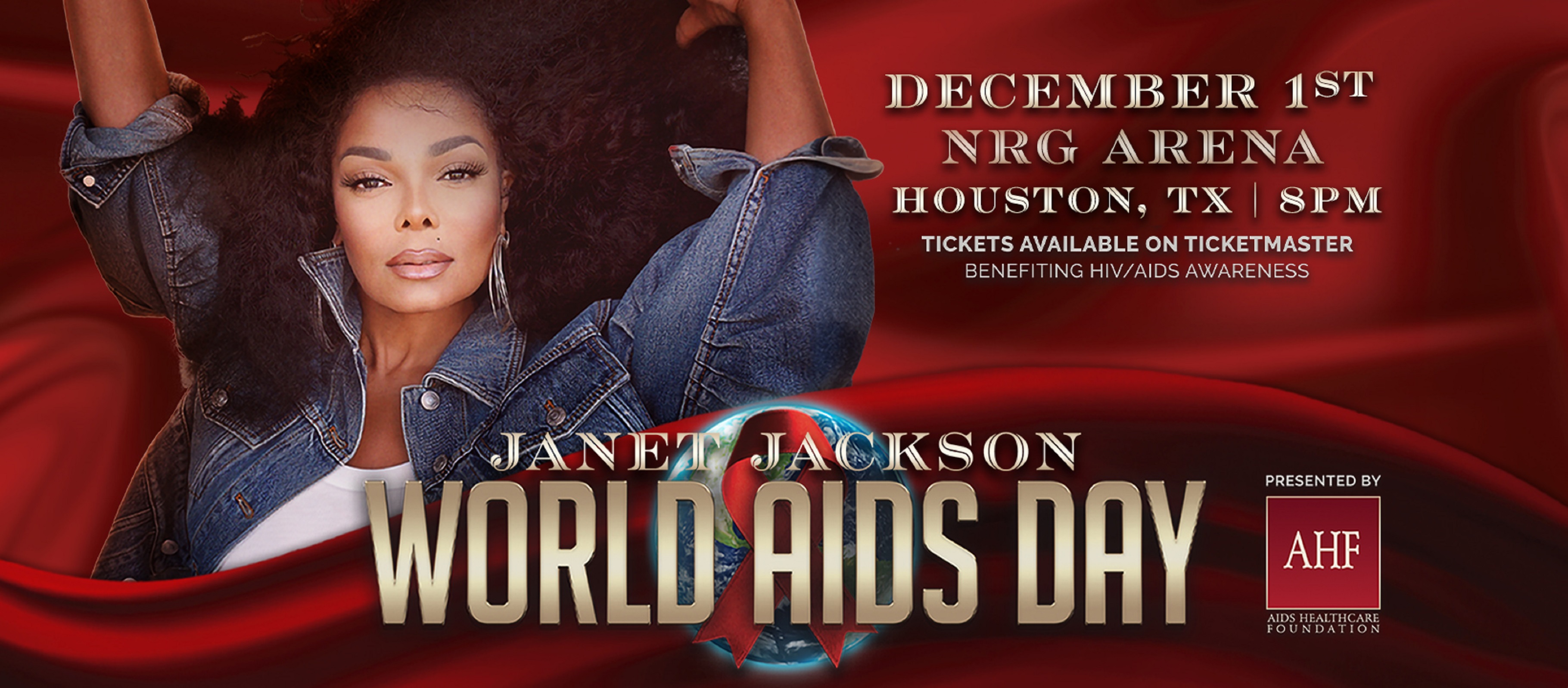 Janet Jackson Electrifies Audience at AHF World AIDS Day Show in Houston