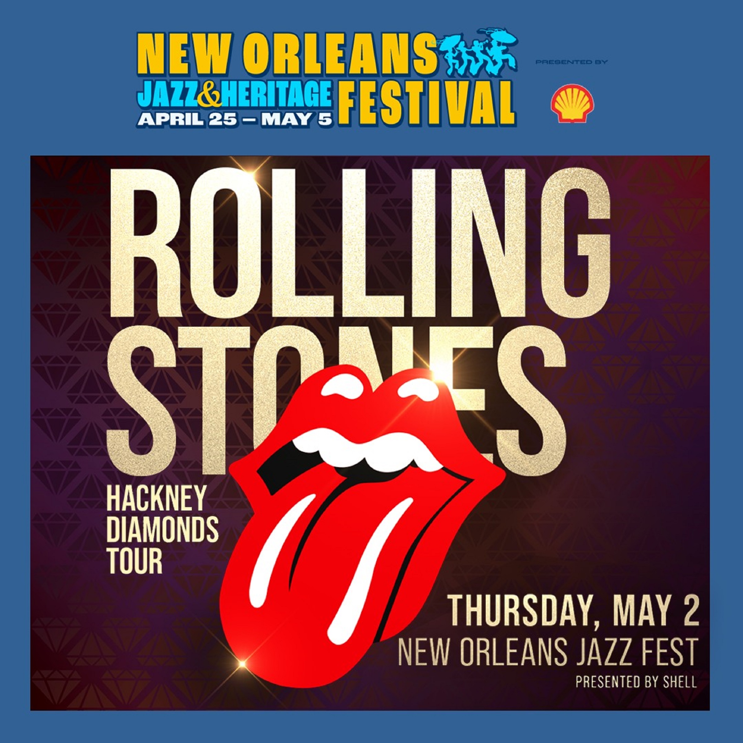 The Rolling Stones to Headline New Orleans Jazz Fest 2024