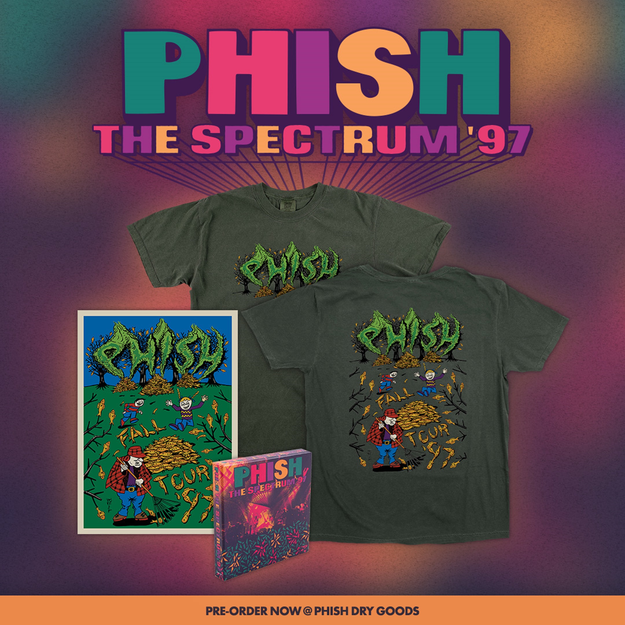 "The Spectrum '97": Phish Unveils Comprehensive Box Set from Iconic Philadelphia Shows