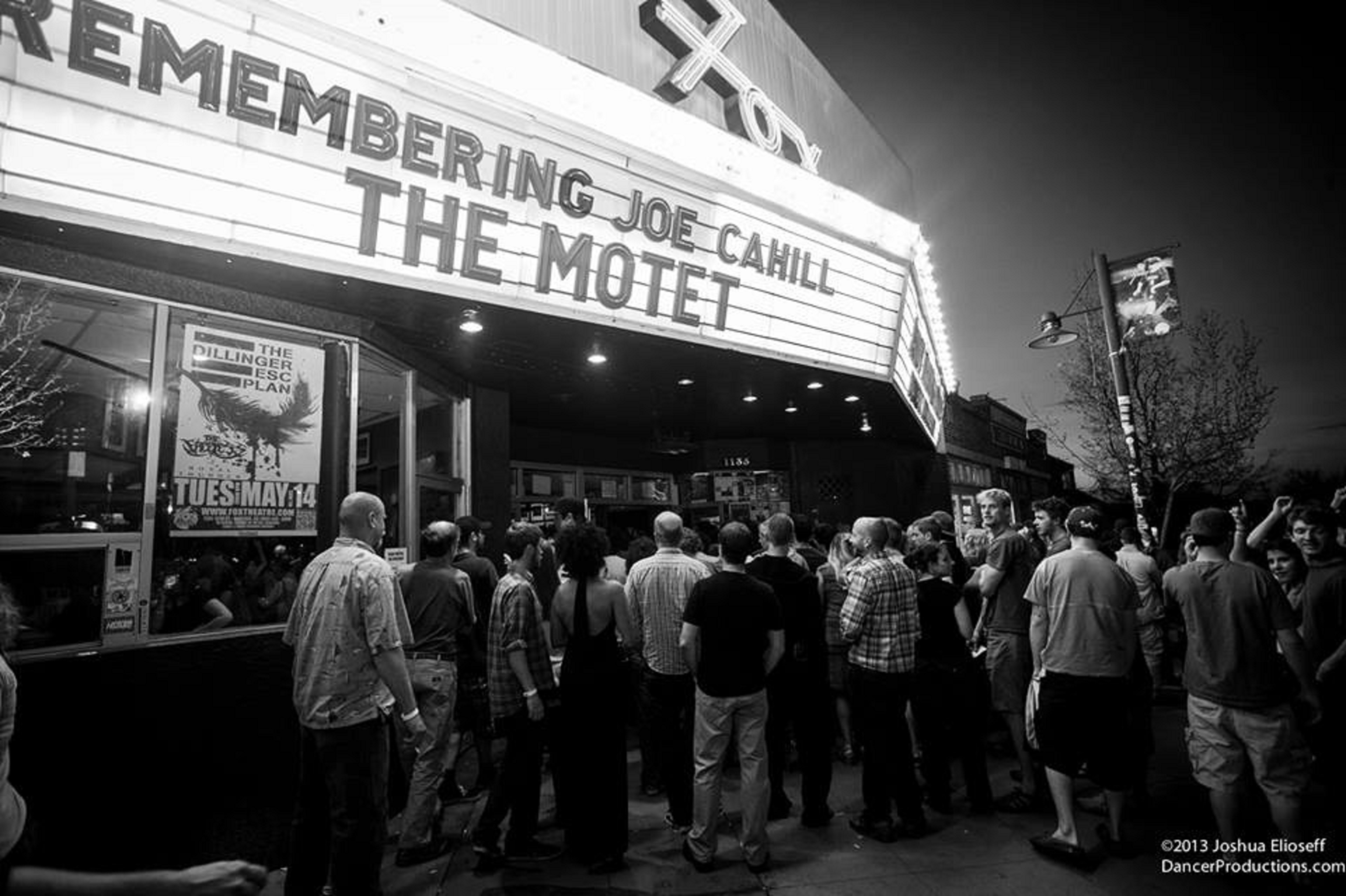 Joe Cahill Benefit Show | Fox Theater | 5/13/13 | Review