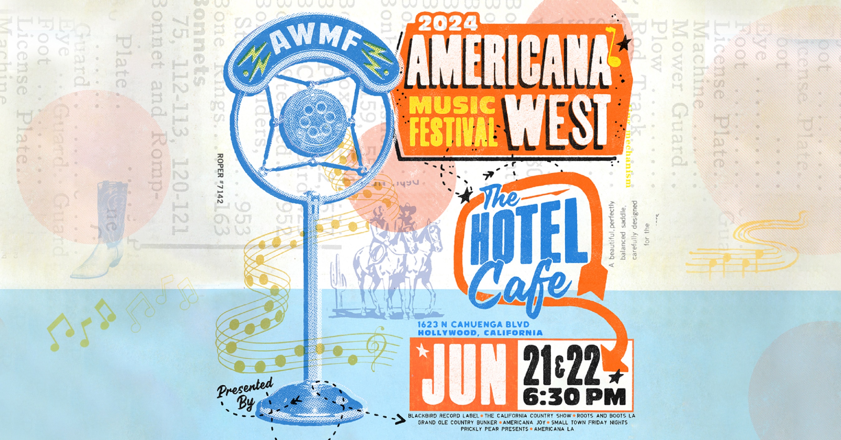 Americana West Music Fest 2024 Los Angeles- Lineup Announced Tickets on Sale Now