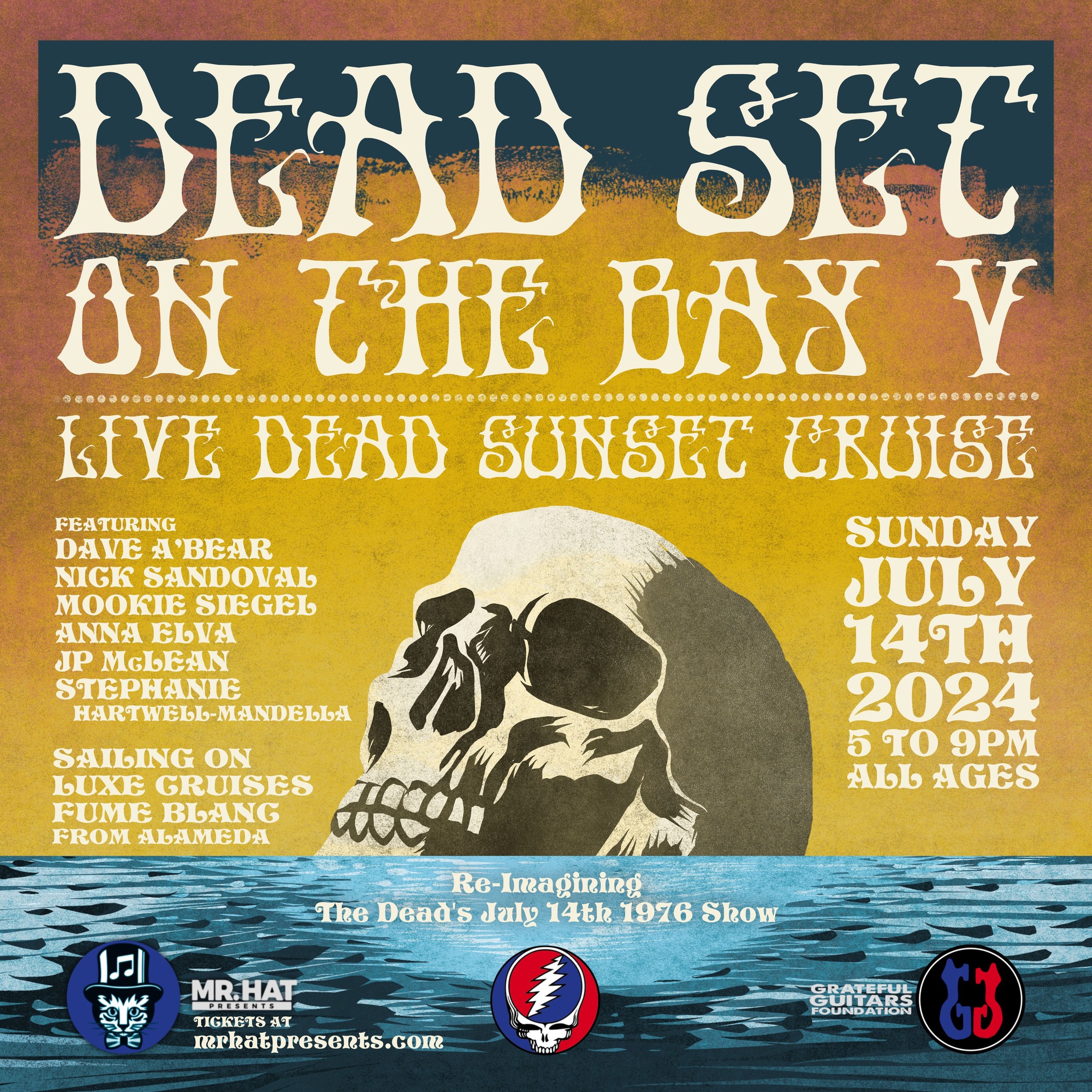 DEAD SET ON THE BAY V – THE LIVE DEAD SUNSET CRUISE!