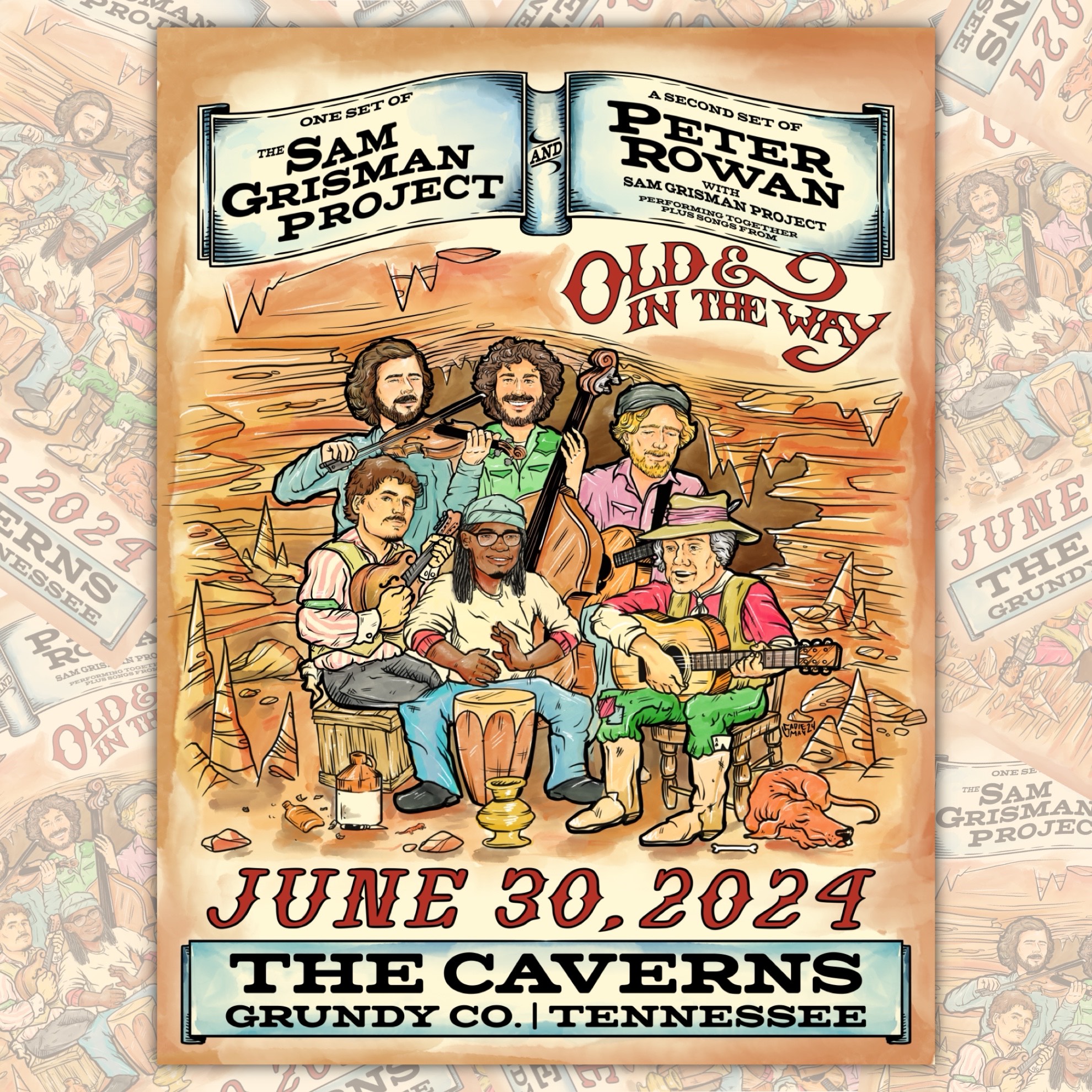 Bluegrass Beneath the Surface: Old & In the Way’s 50th Anniversary Special at The Caverns