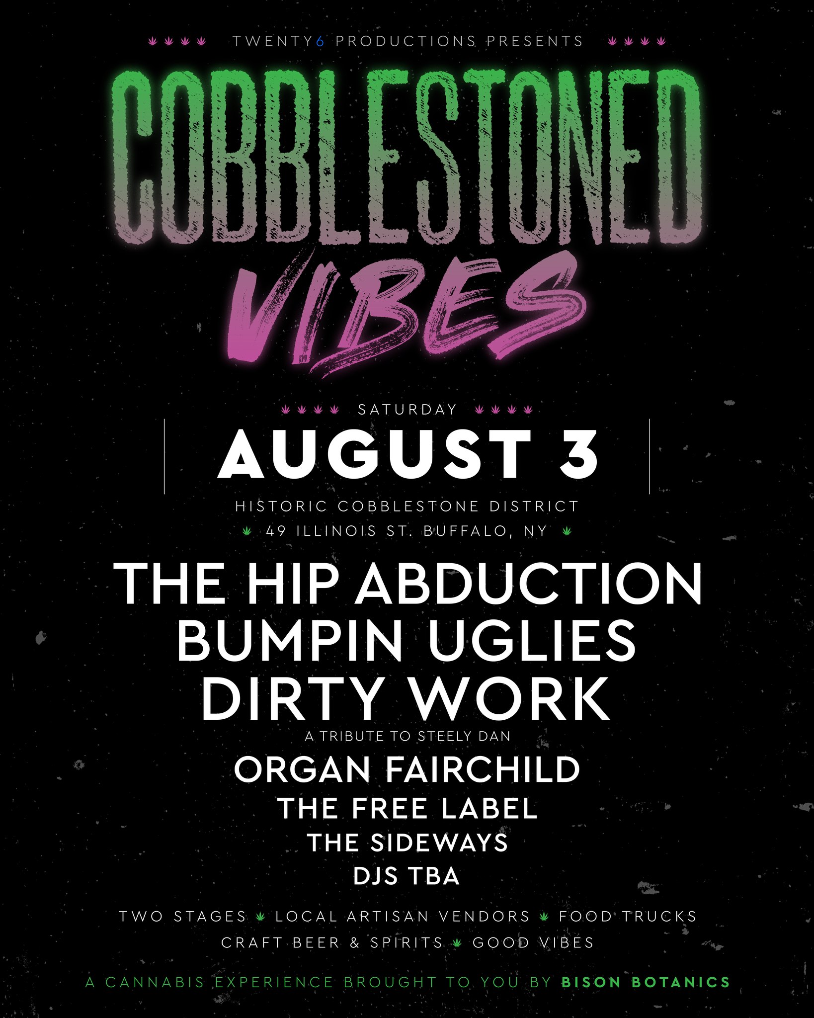 COBBLESTONED VIBES FESTIVAL REVEALS 2024 LINEUP