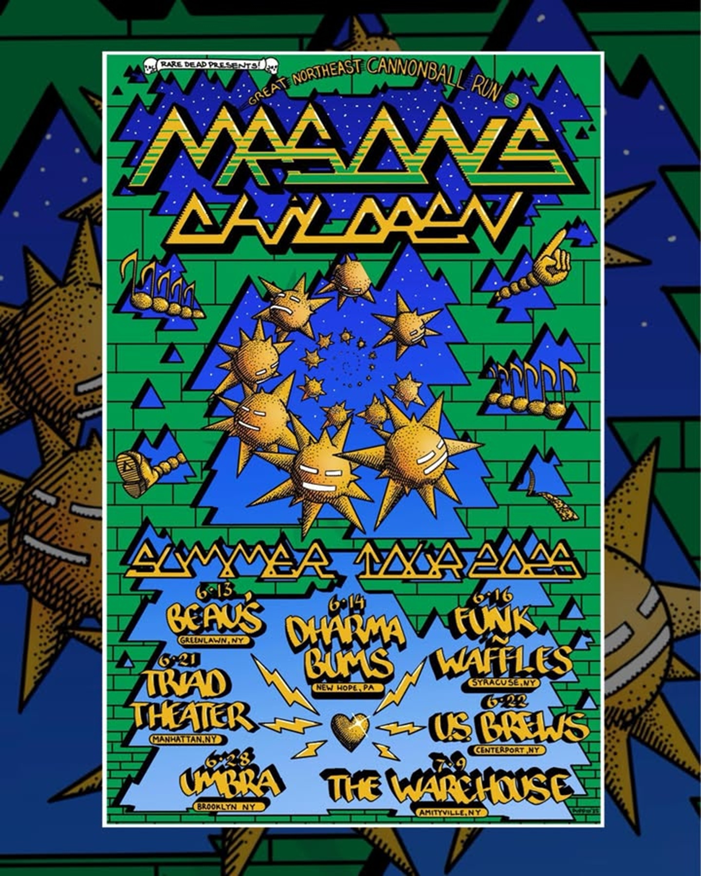 Mason’s Children Fire Up the “Great Northeast Cannonball Run” Summer Tour