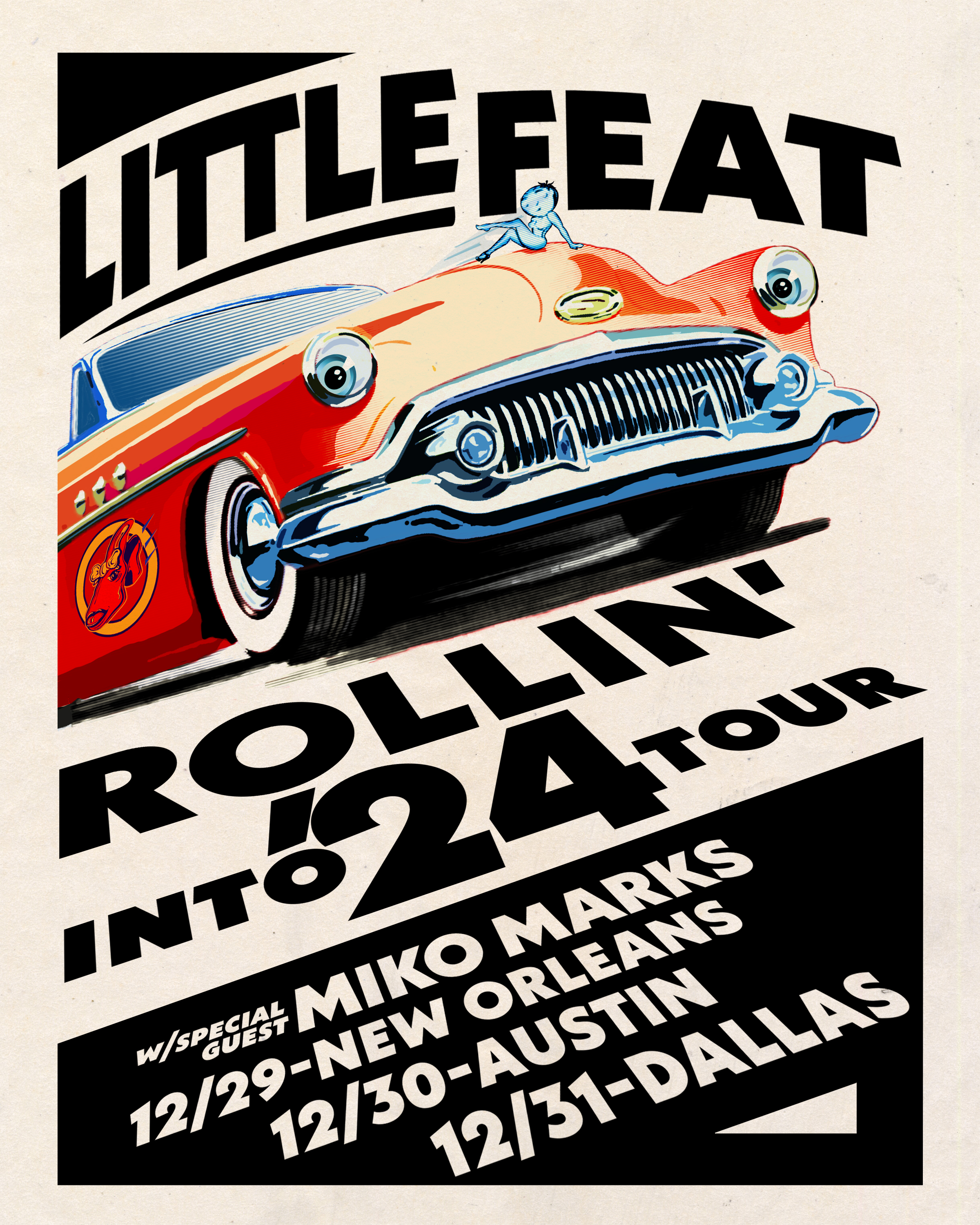 Little Feat Rollin’ Into 2024 Tour