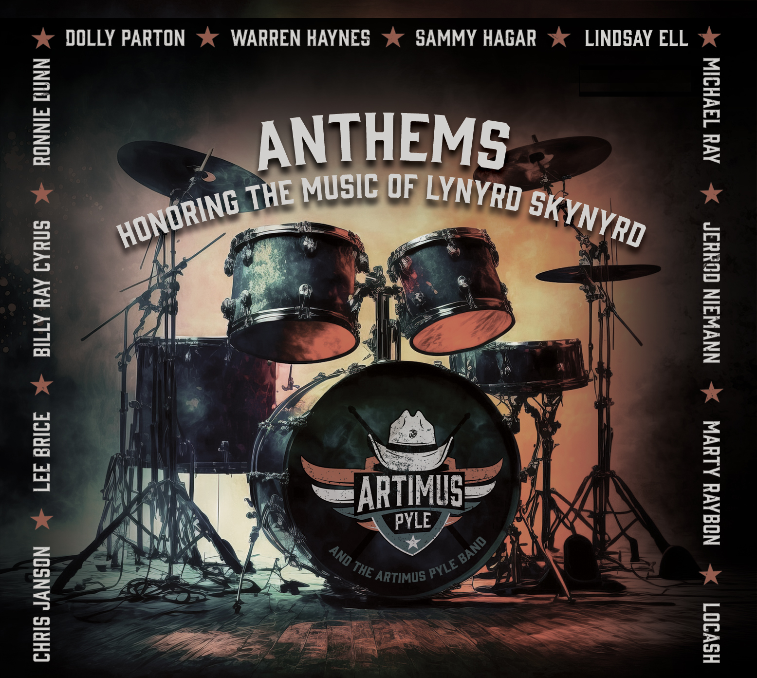 Artimus Pyle, Rock & Roll Hall Member & Former Lynyrd Skynyrd Drummer, Releases New Album 'Anthems - Honoring The Music of Lynyrd Skynyrd' Today