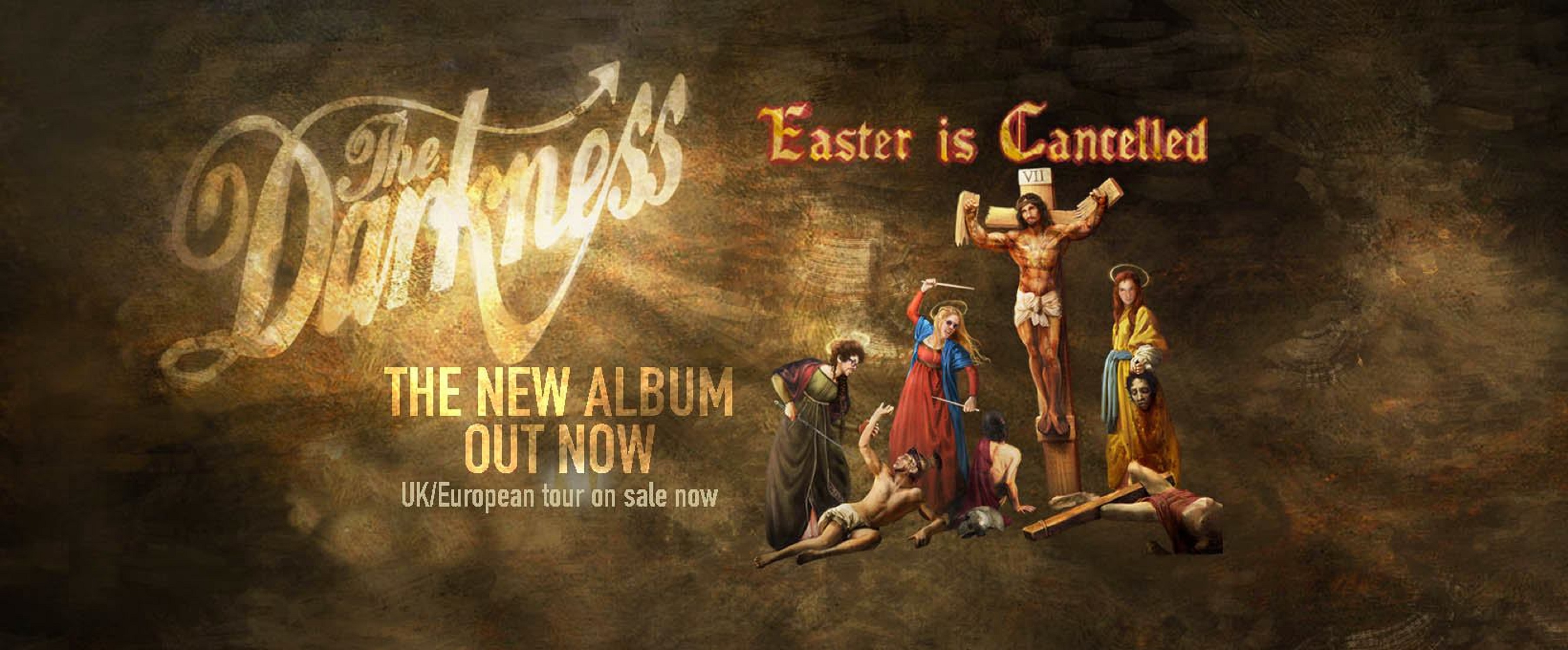 THE DARKNESS Kicks Off North American Leg of Easter Is Cancelled Tour on April 13th