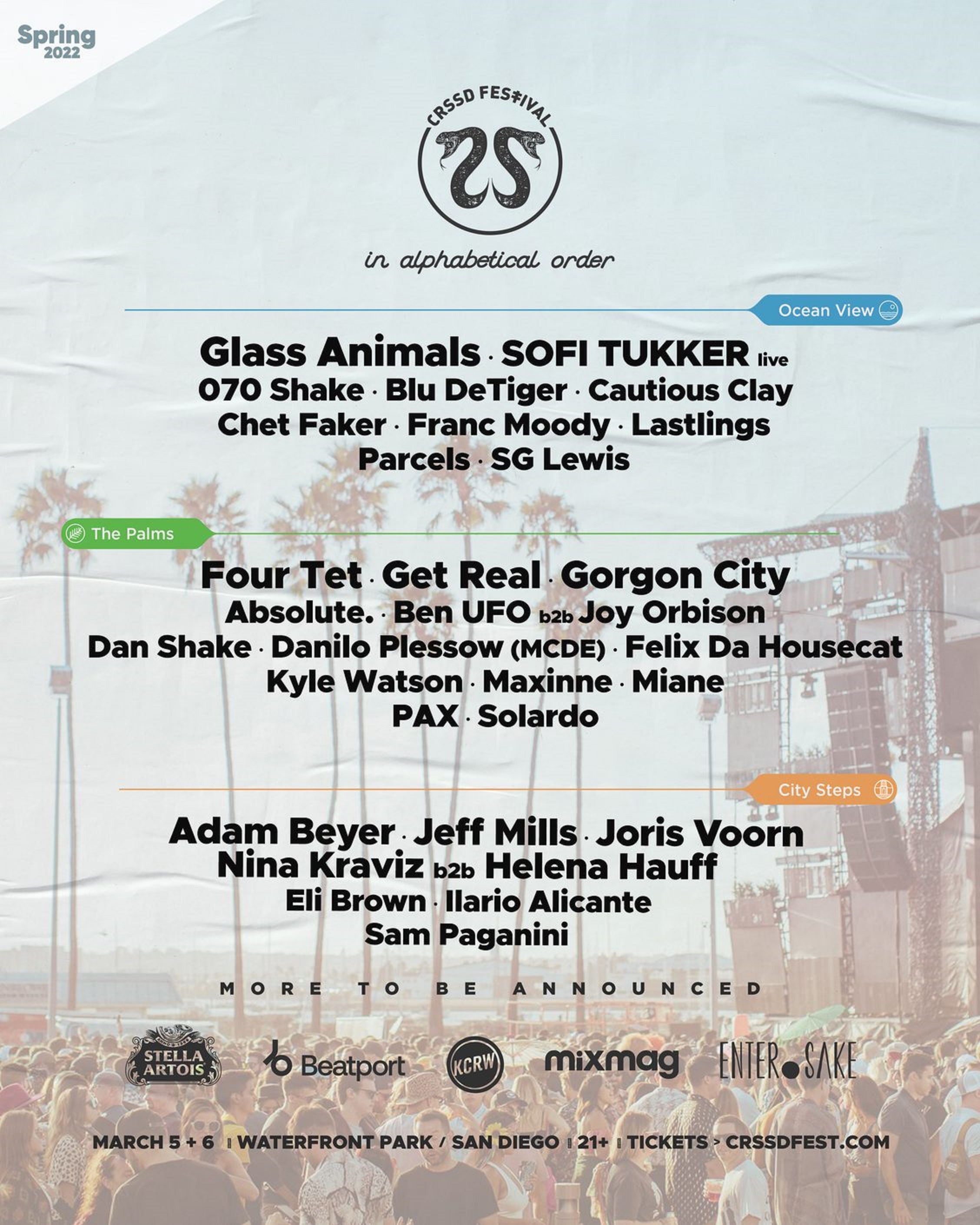 CRSSD Announces Lineup for Spring 2022 Edition Grateful Web