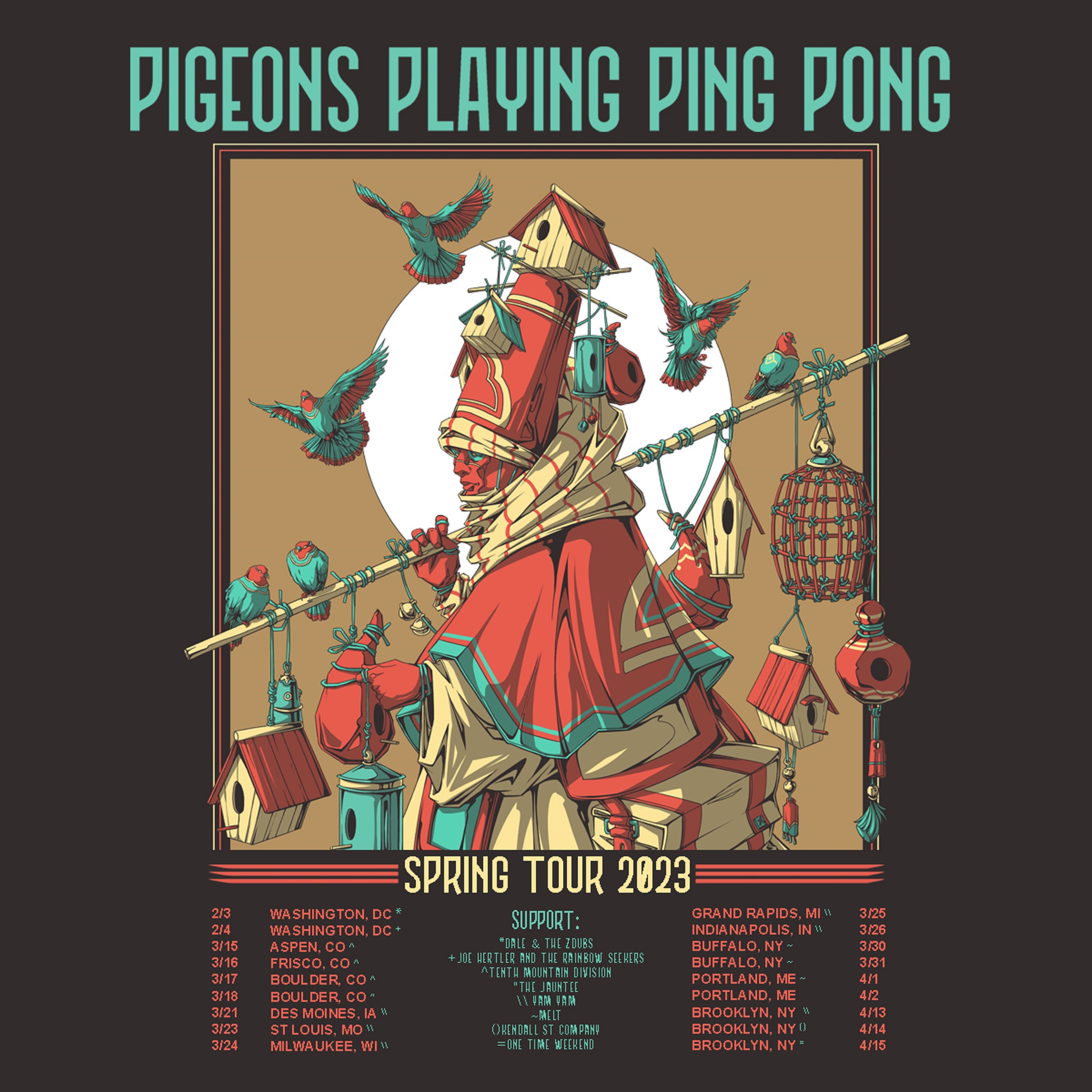 PIGEONS PLAYING PING PONG ANNOUNCES SPRING TOUR 2023