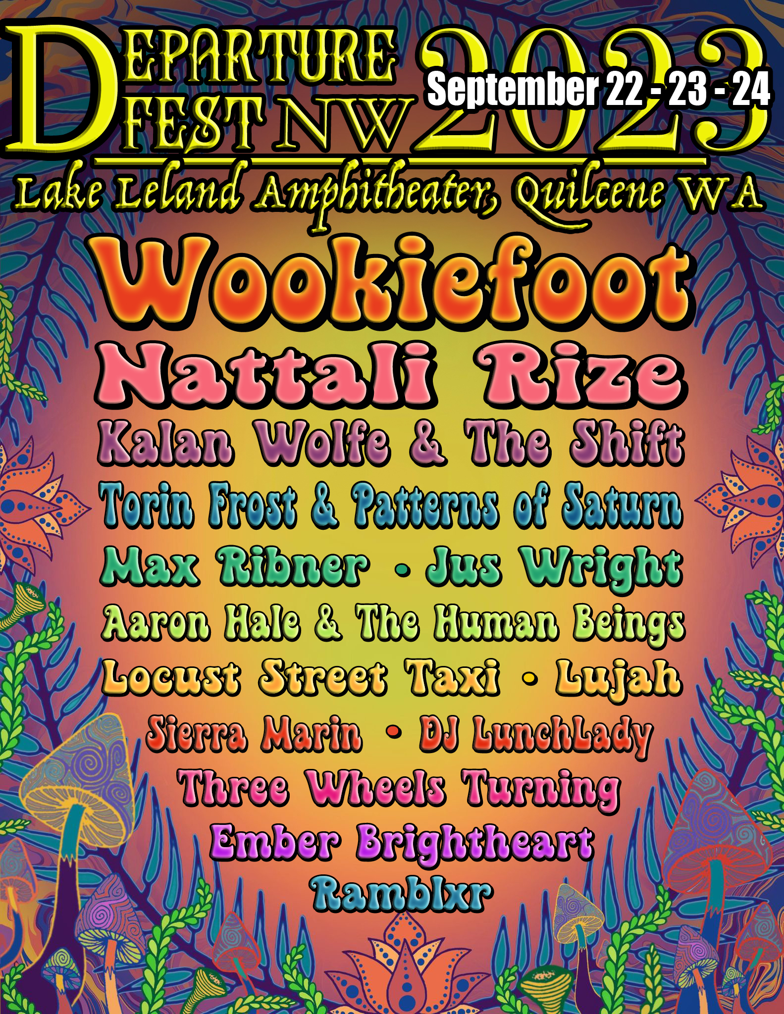 Departure Festival returns to Quilcene, WA - September 22nd – 24th, 2023