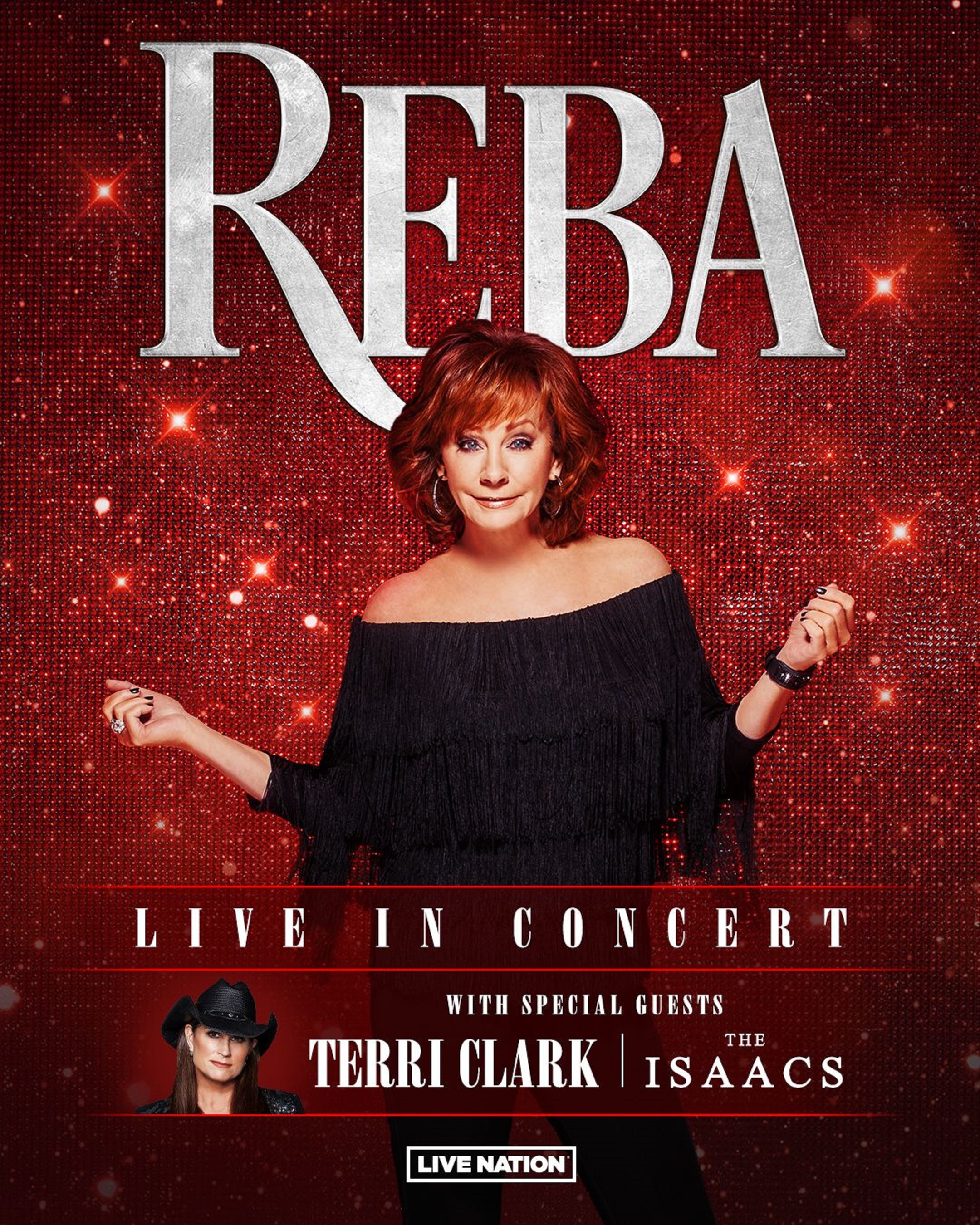 reba mcentire first tour