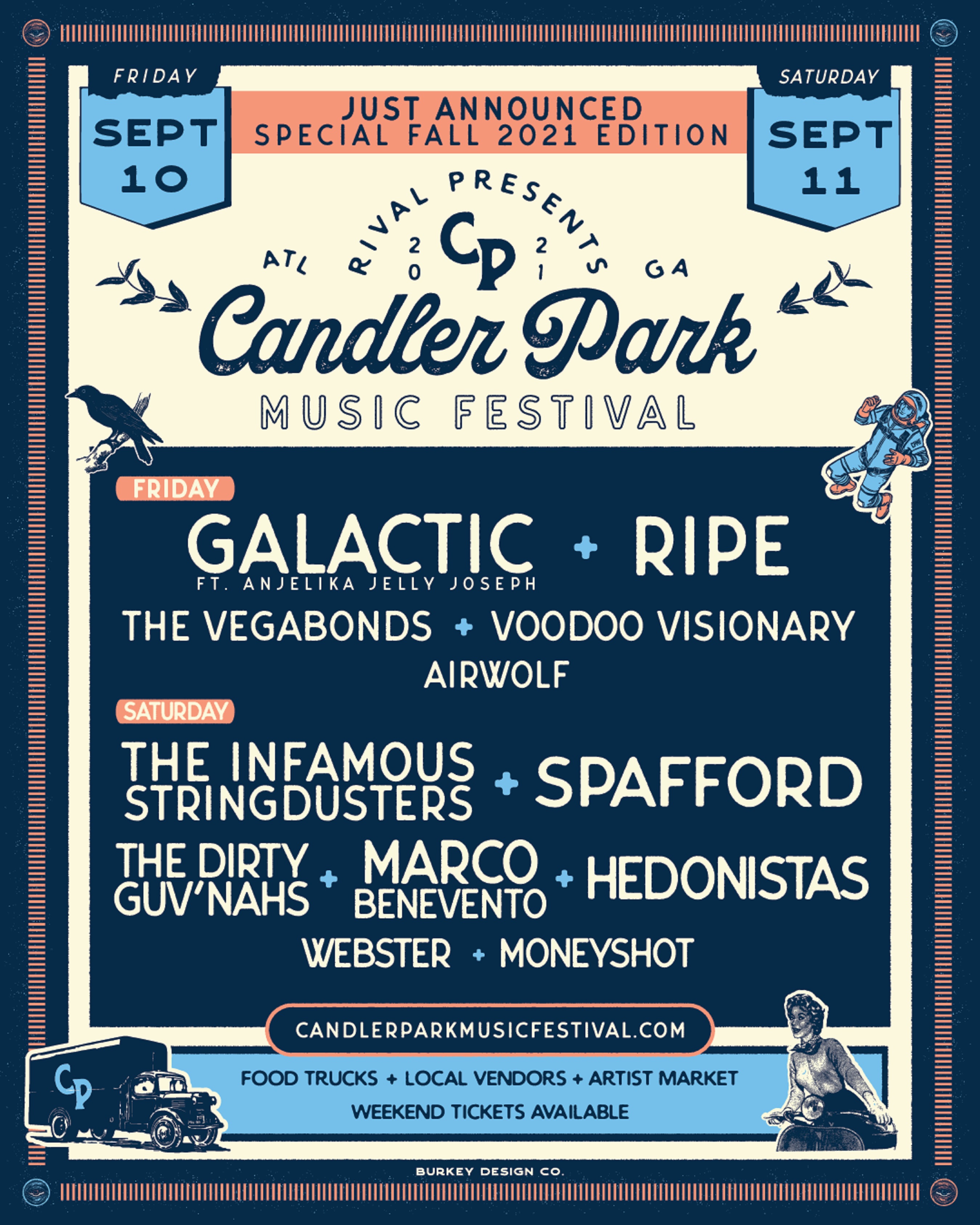 Candler Park Music Festival Bounces Back | September 10 & 11, 2021