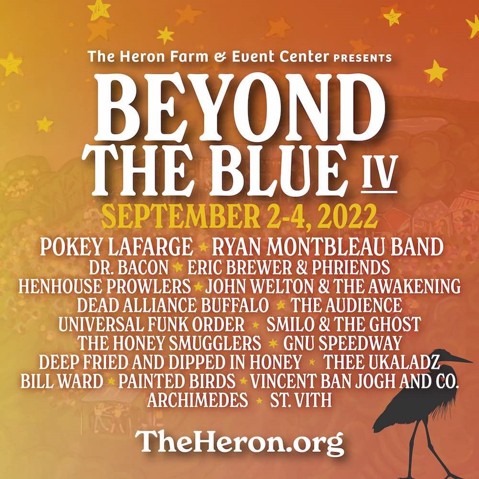 Blue Heron Festival Extends "Beyond the Blue" with Summer Series
