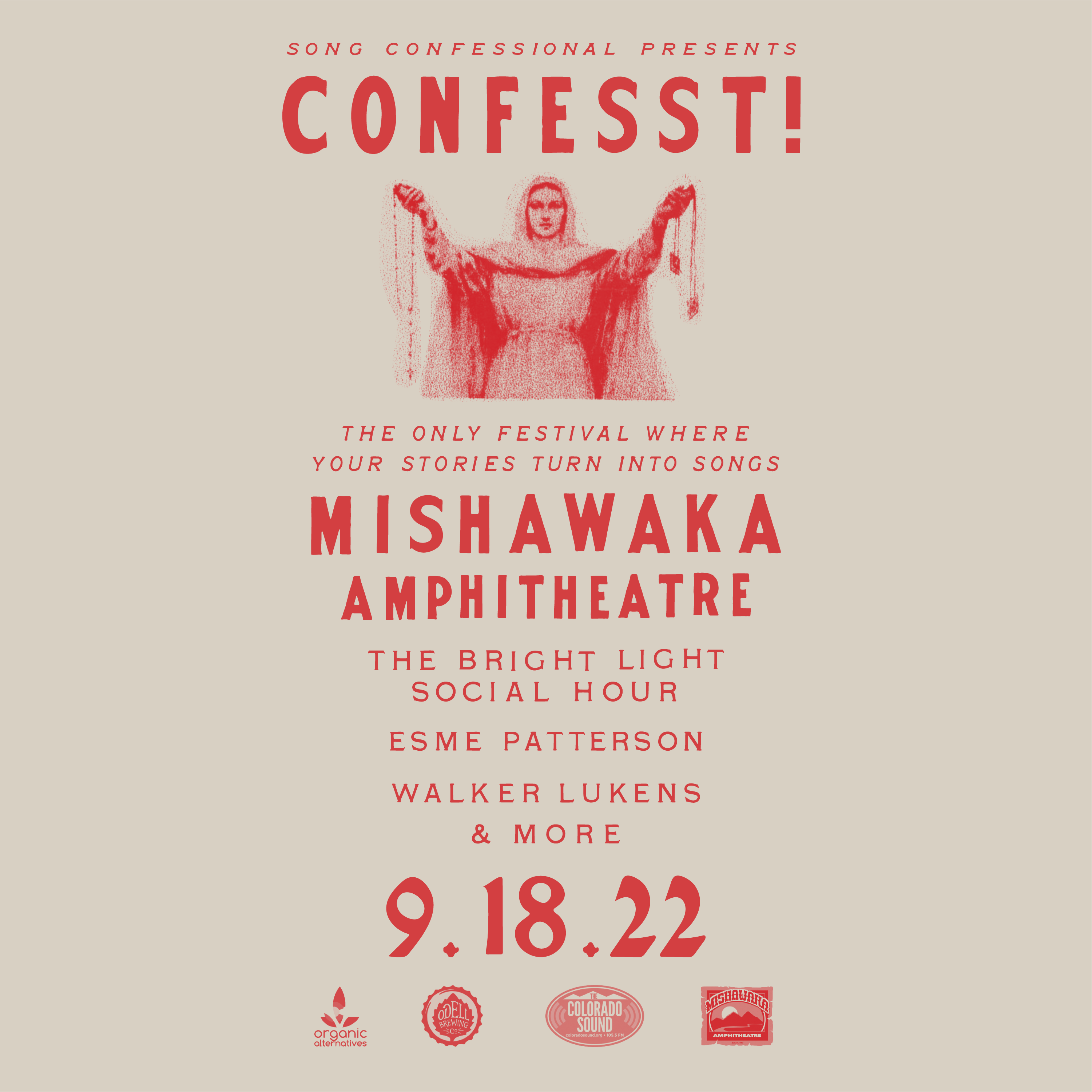 Song Confessional and Mishawaka Amphitheatre Announce Partnership, Inaugural One-Day Fest on September 18