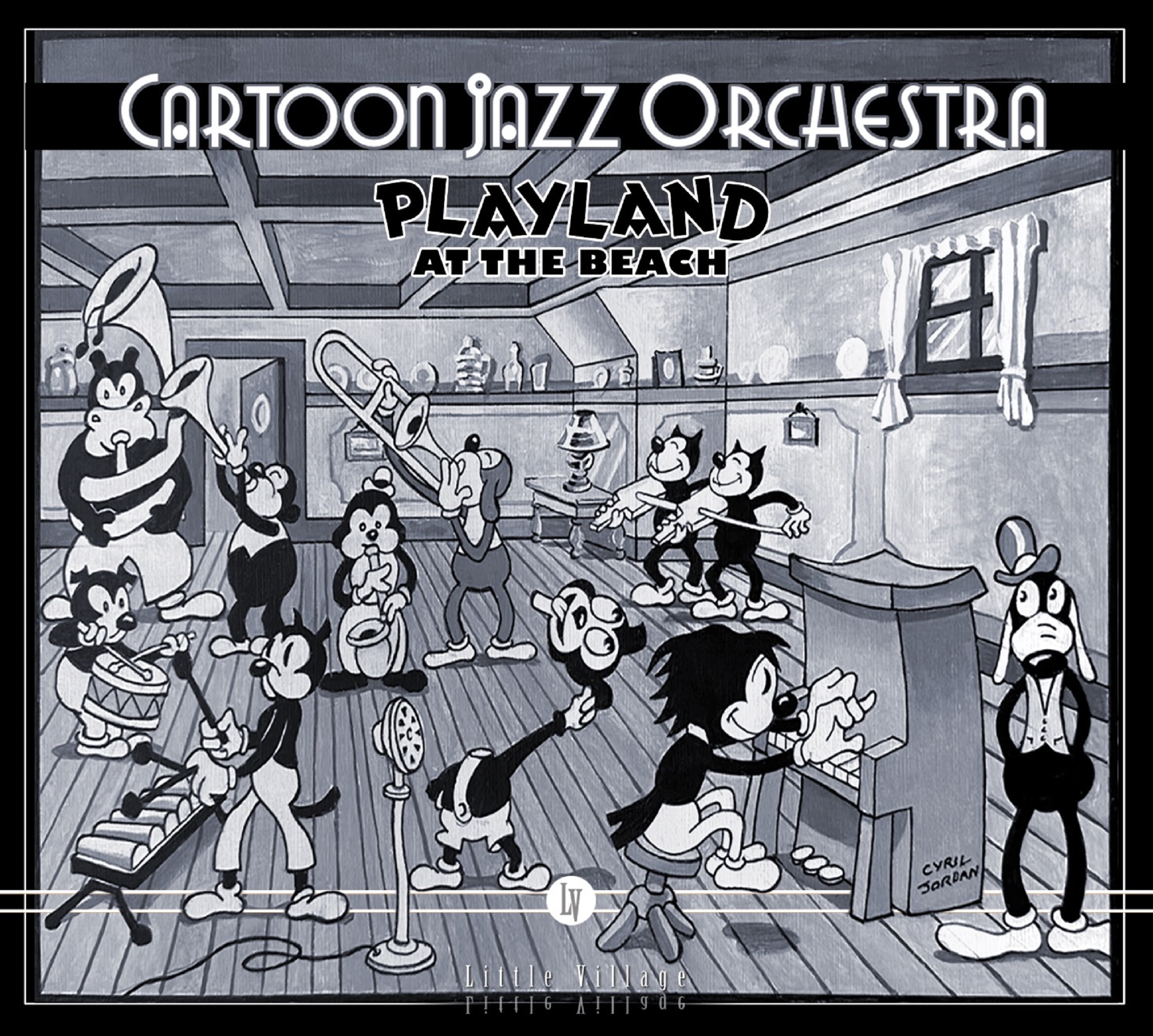Tooning into Jazz: Jeff Sanford’s Cartoon Jazz Orchestra Swings into Playland at the Beach