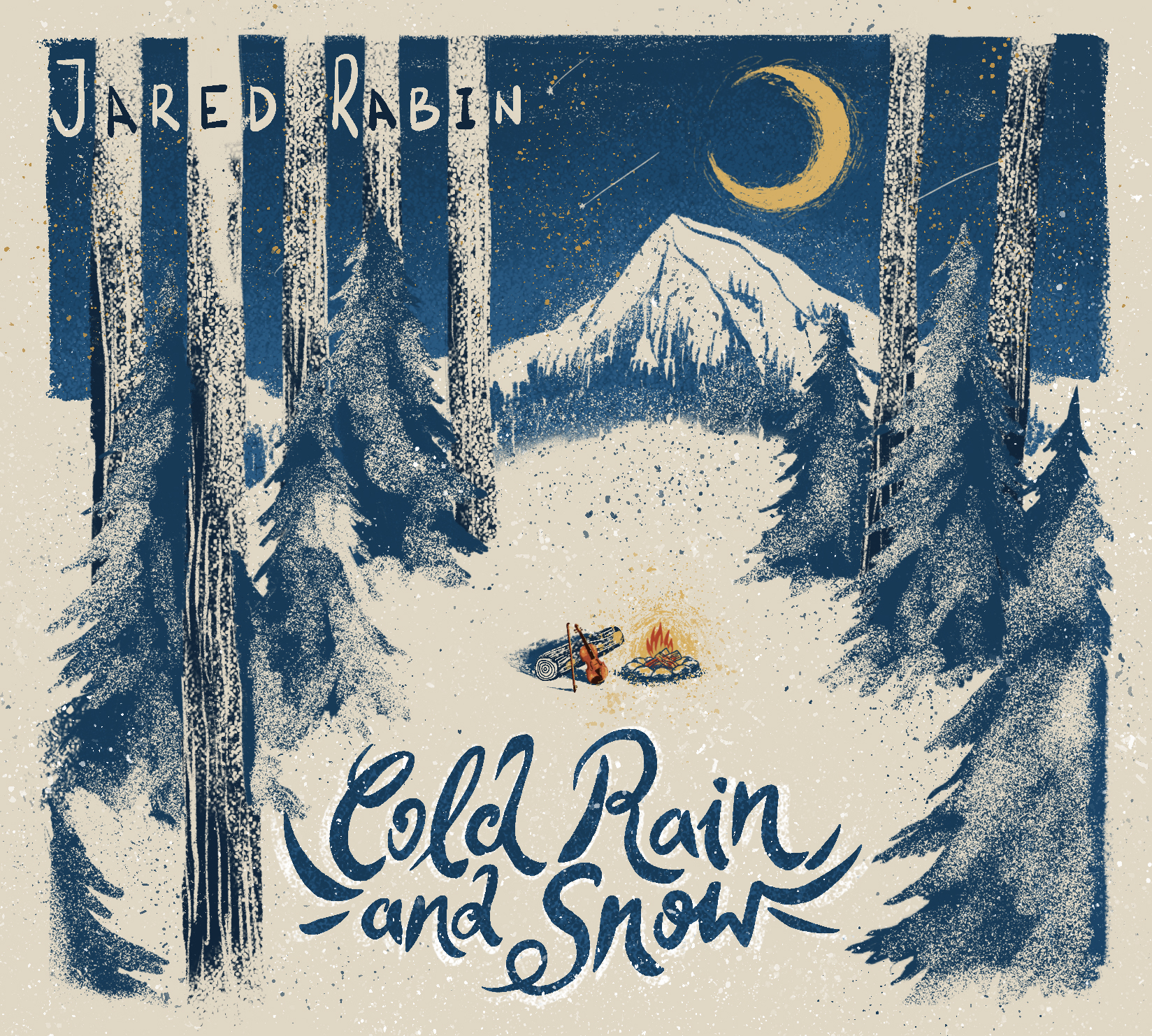 Jared Rabin's new bluegrass album 'Cold Rain and Snow'