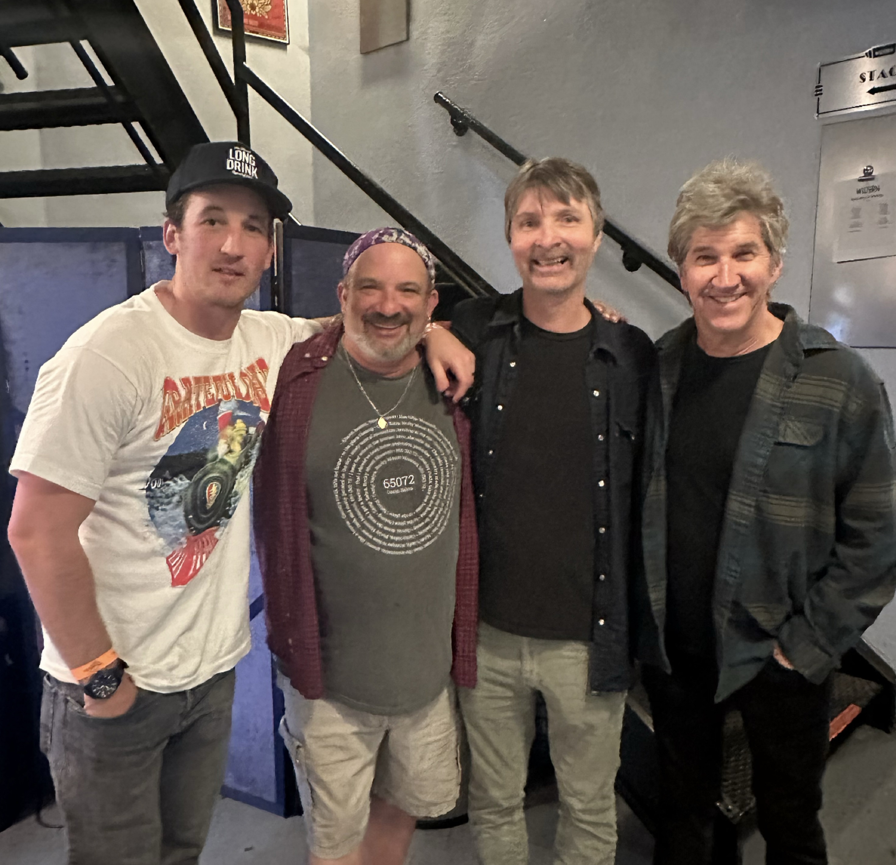 Actor Miles Teller and Drummer Chad Wackerman Join Dark Star Orchestra for Drums in LA!